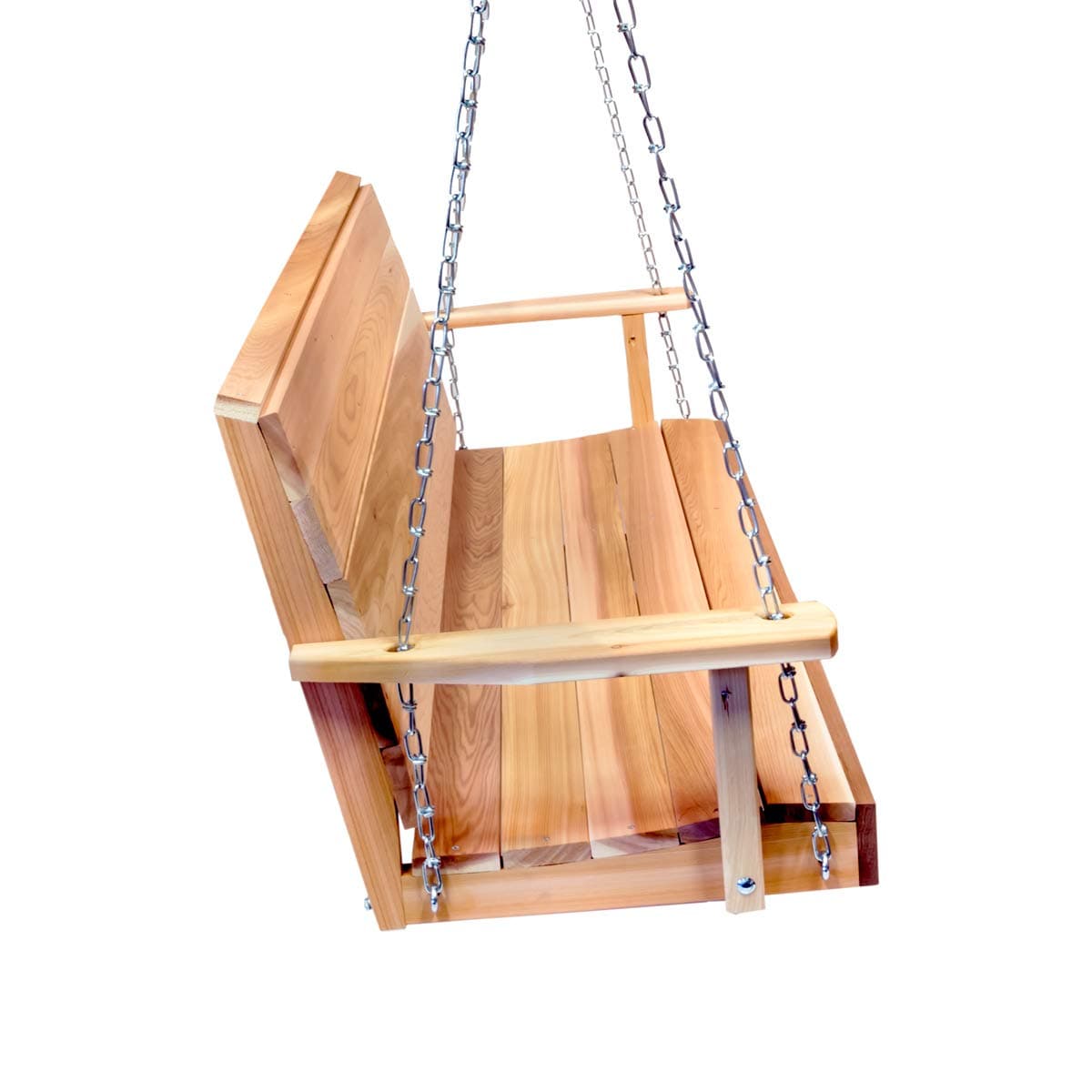 6-Ft Cedar Porch Swing — product photograph