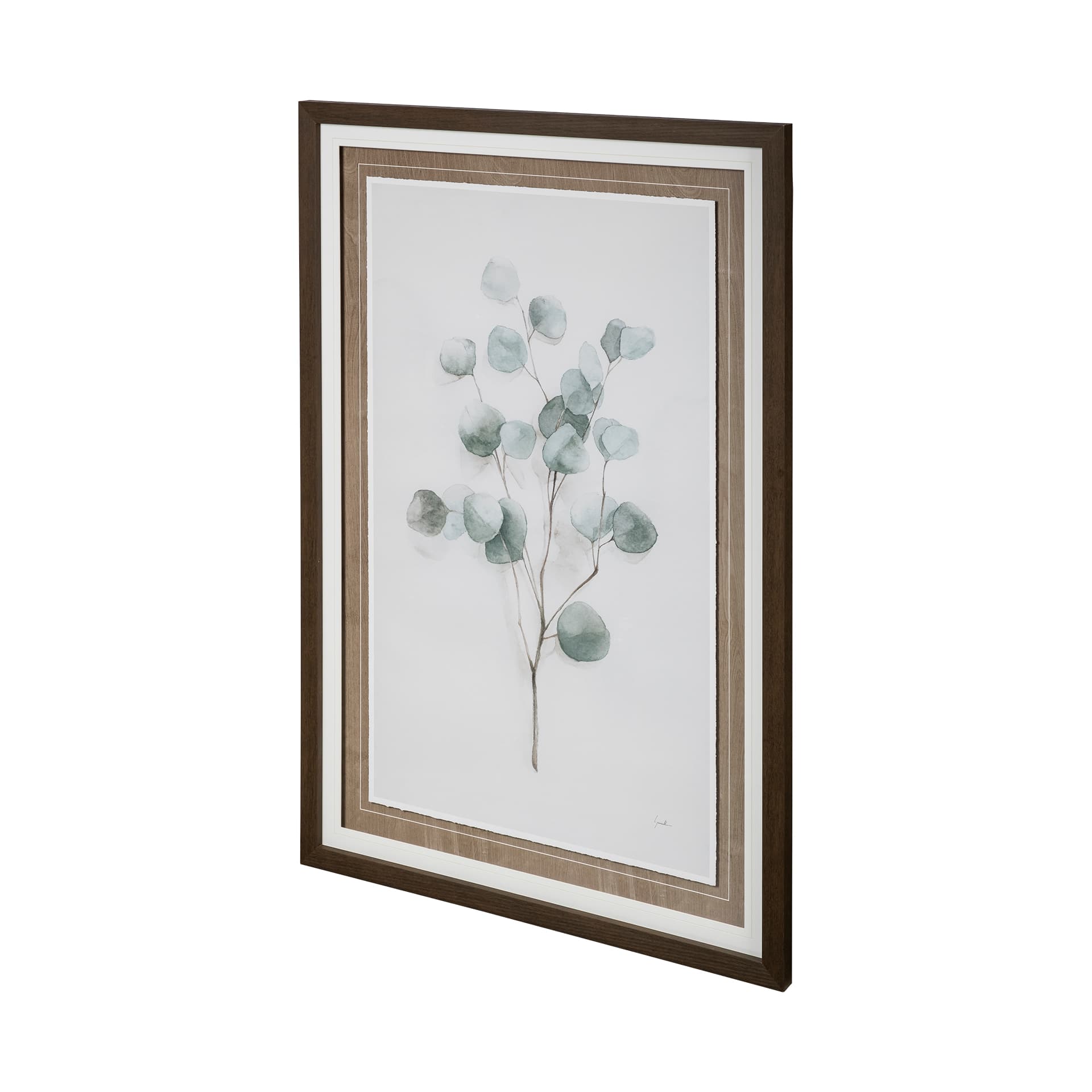 Spring Gestures I by Mercana Studio a Framed Art Print Matted under Glass — product photograph