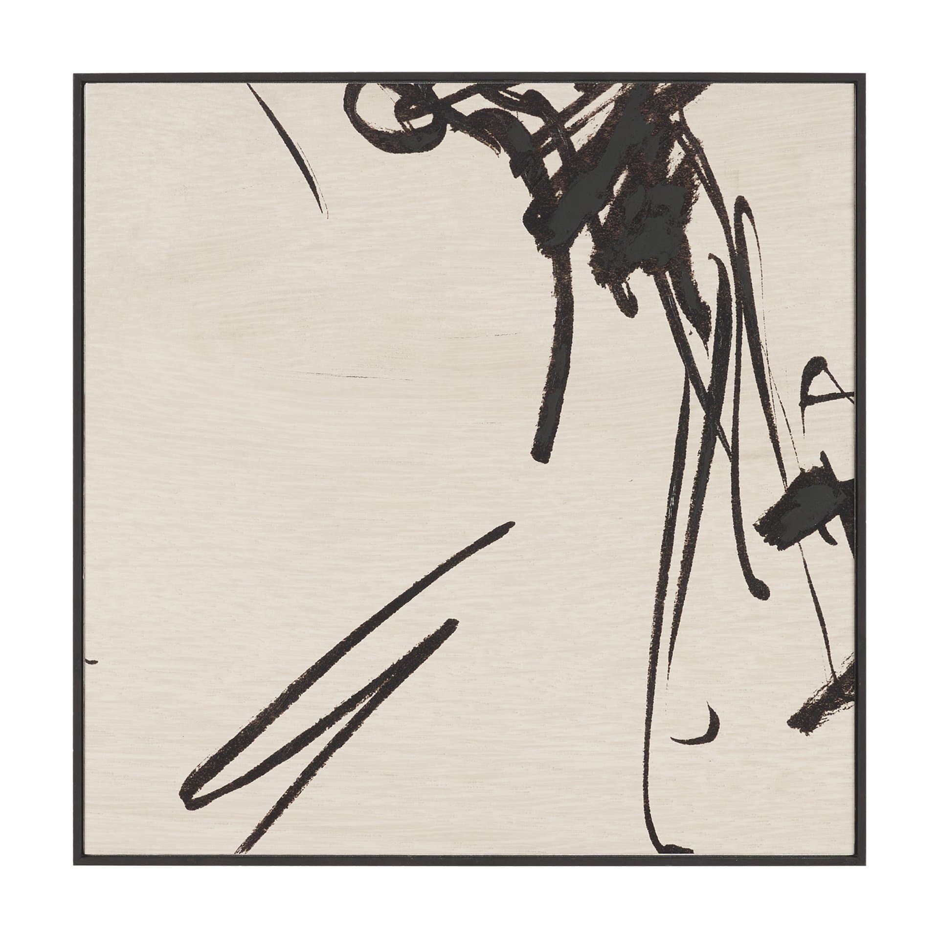 Sculptured Chaos VIII by Mercana Studio Hand Embellished Textured Framed Artwork — product photograph