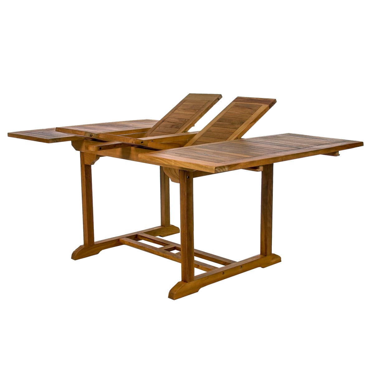 Teak Butterfly Extension Table TD72 — product photograph