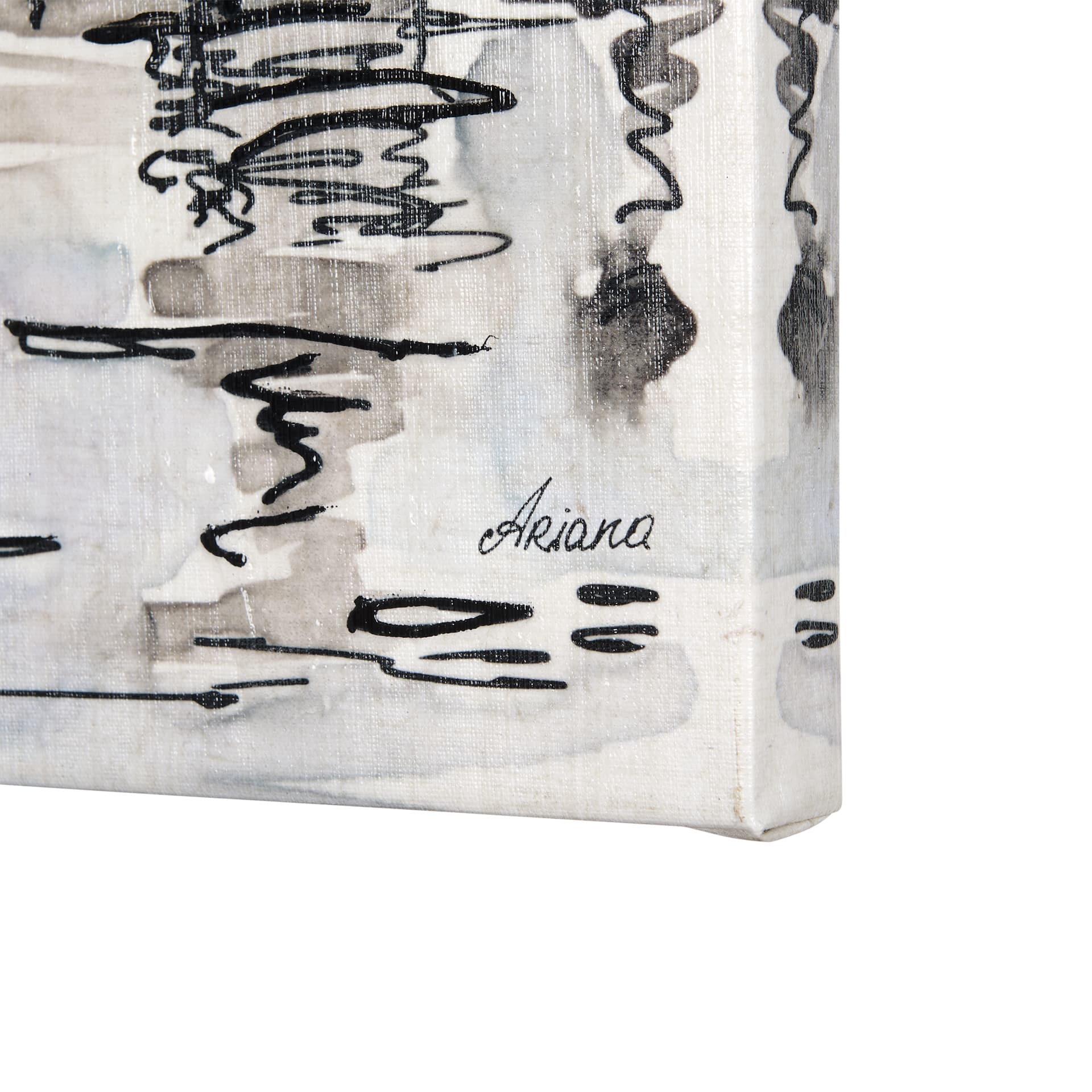 Travel Memories VI by Mercana Studio a Hand Embellished Textured Canvas — product photograph