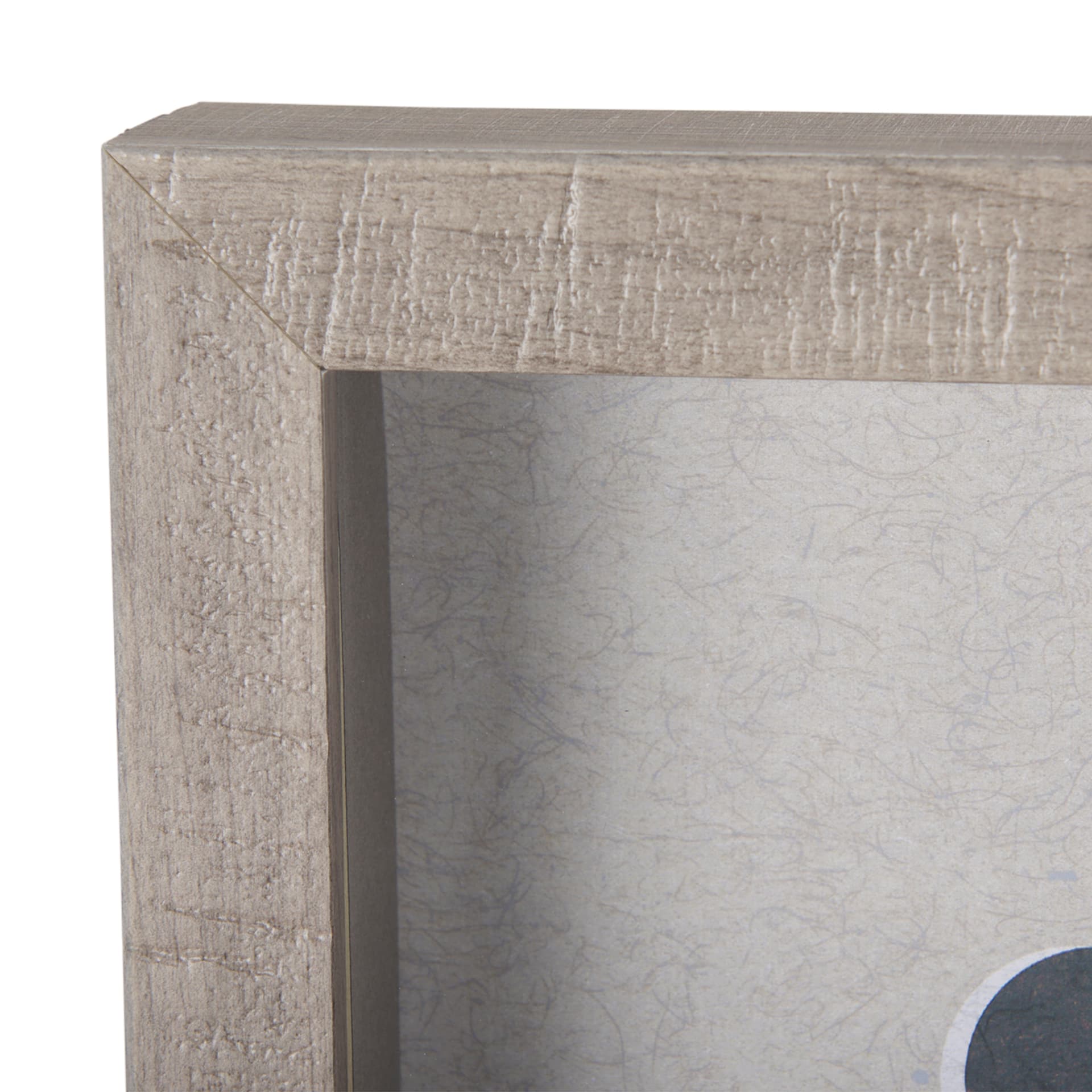 Balance II by Mercana Studio a Hand Embellished Textured Framed Art Print Matted under Glass — product photograph