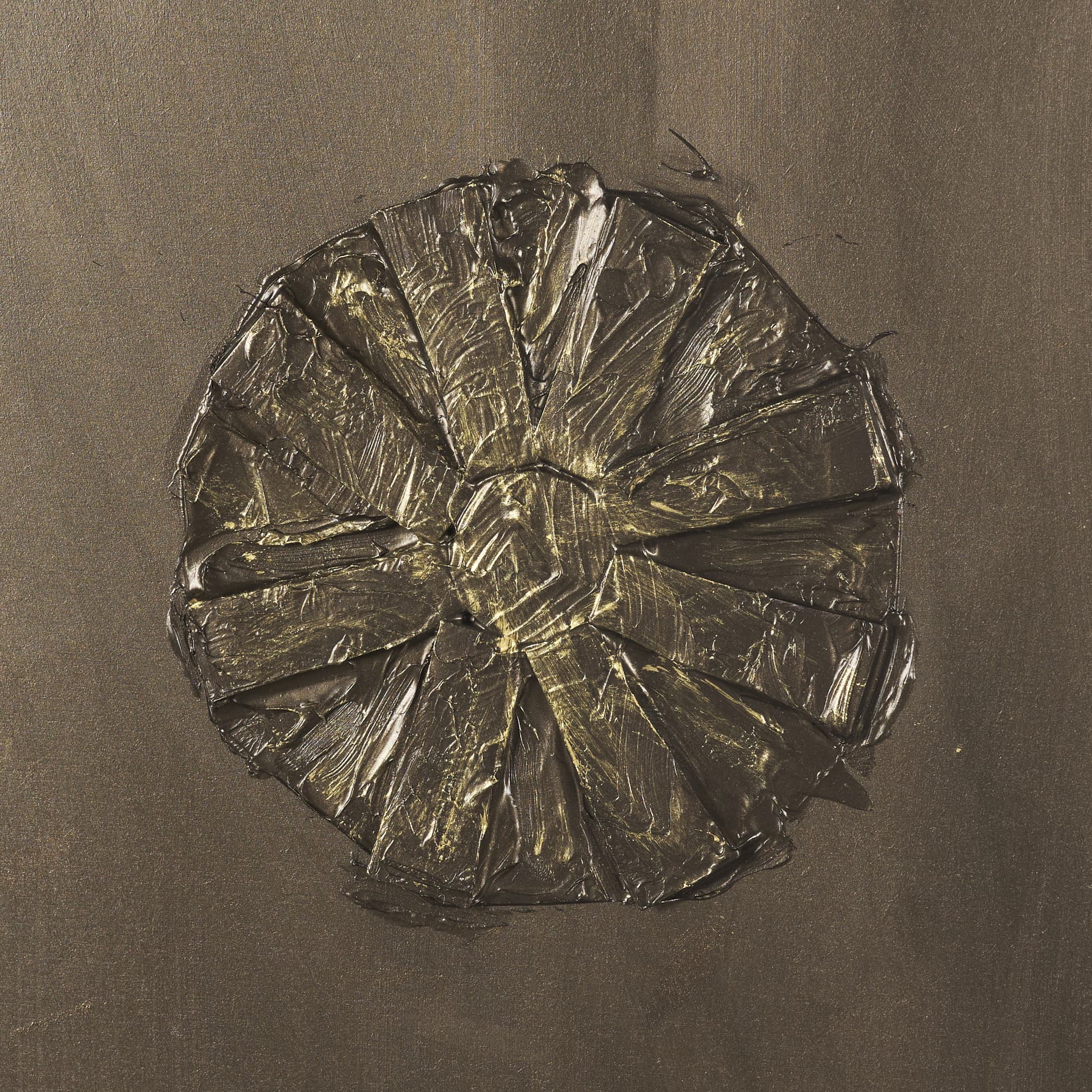 The Bronze Spark II by Studio M a handmade Original Framed Artwork under Glass — product photograph