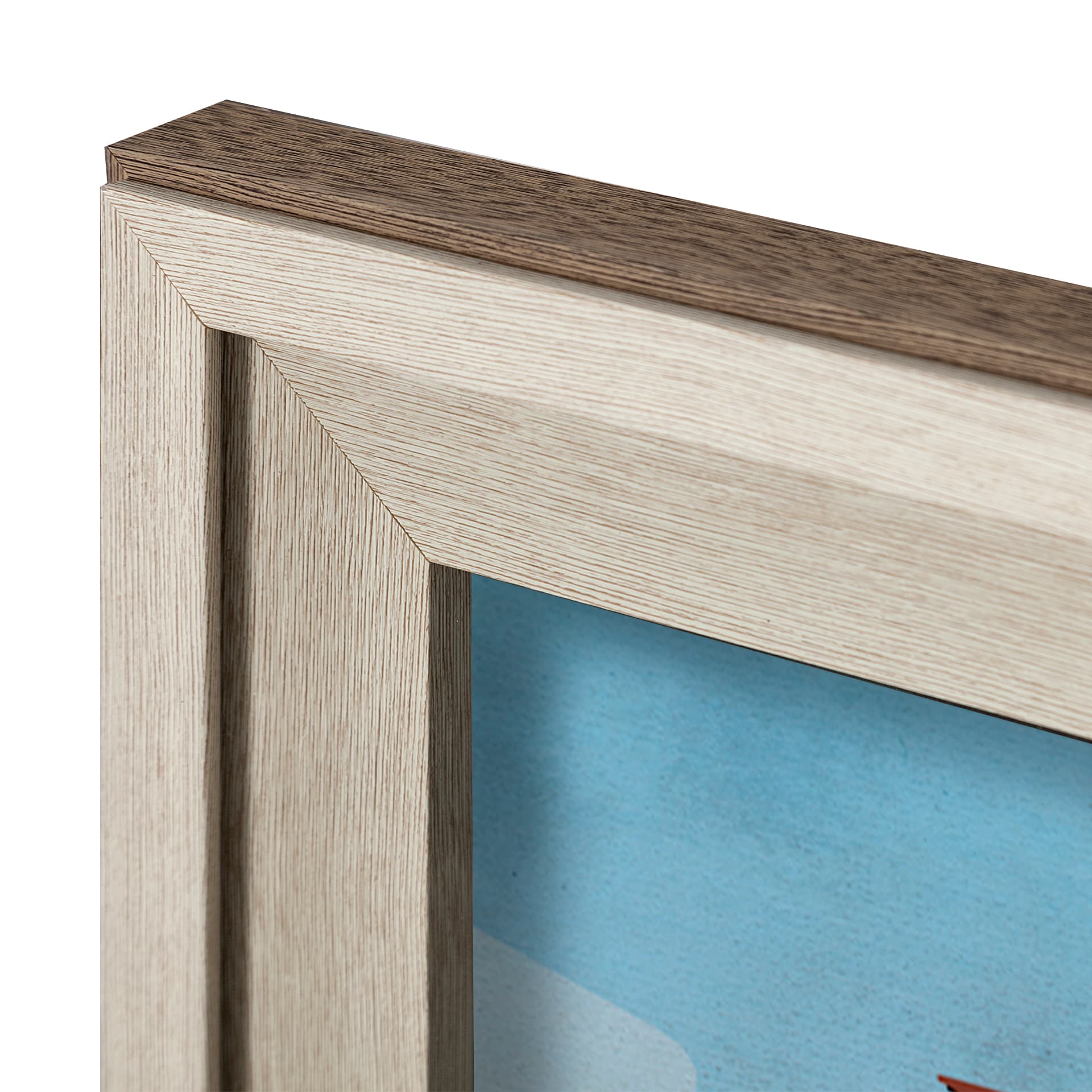 Virginia Go USA (XL) by Mercana Studio a Hand Embellished Decograph Framed Art Print under Glass — product photograph