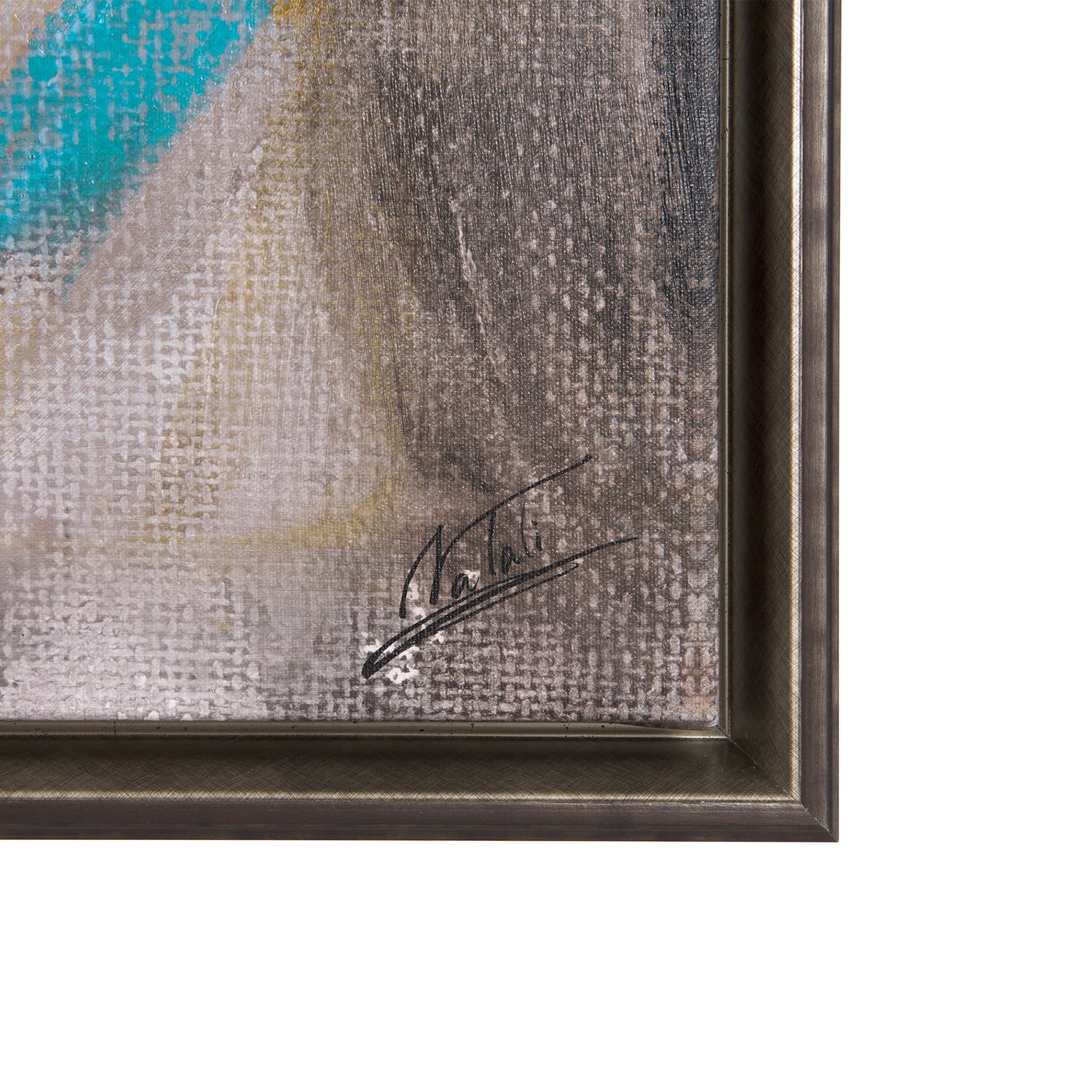Unity III Woman (FL) by Mercana Studio a Hand Embellished Textured Framed Canvas — product photograph