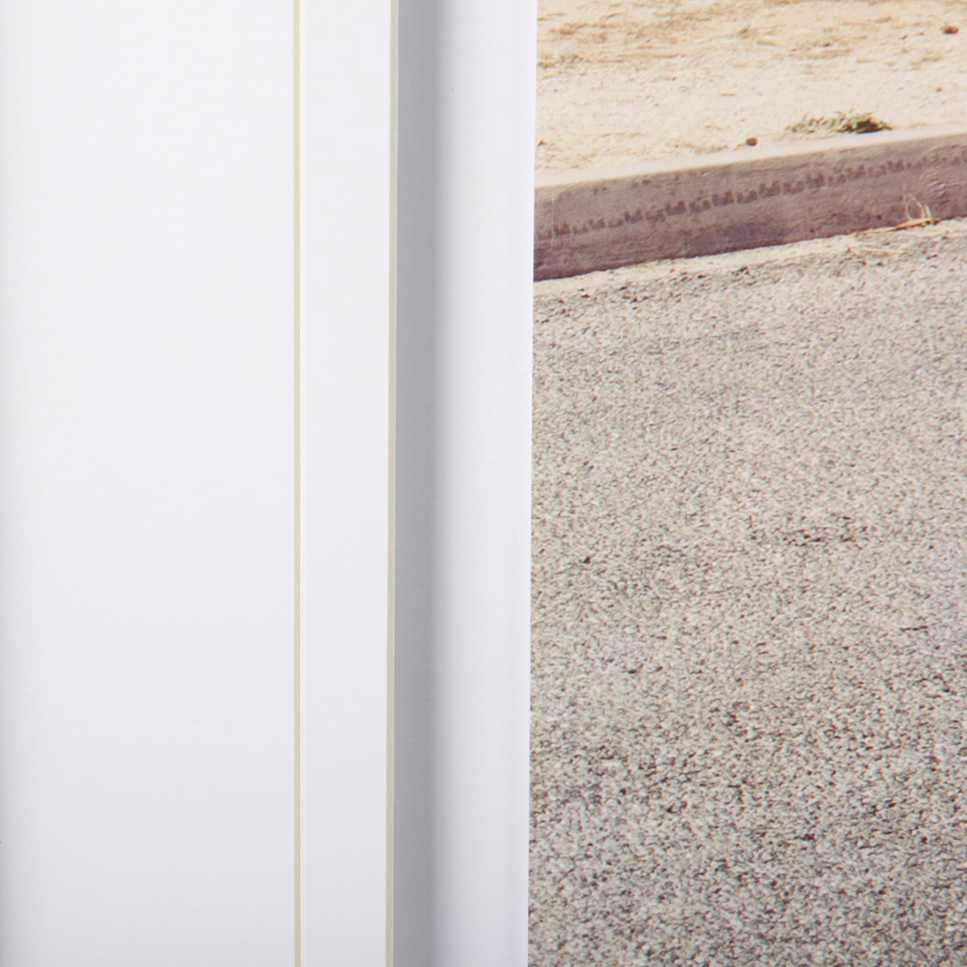 Desert Road by Irene Suchocki a Hand Embellished Textured Framed Art Photograph Matted under Glass — product photograph