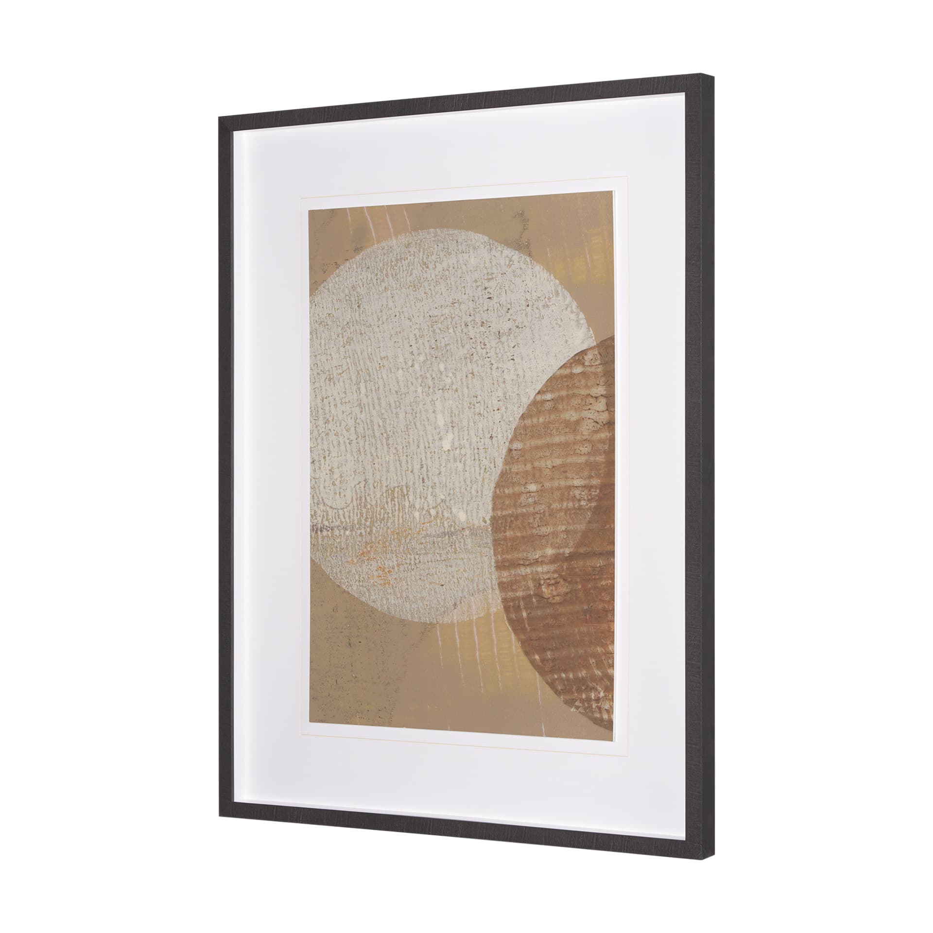 Eclipse I by Mercana Studio a Hand Embellished Framed Art Print Matted under Glass — product photograph