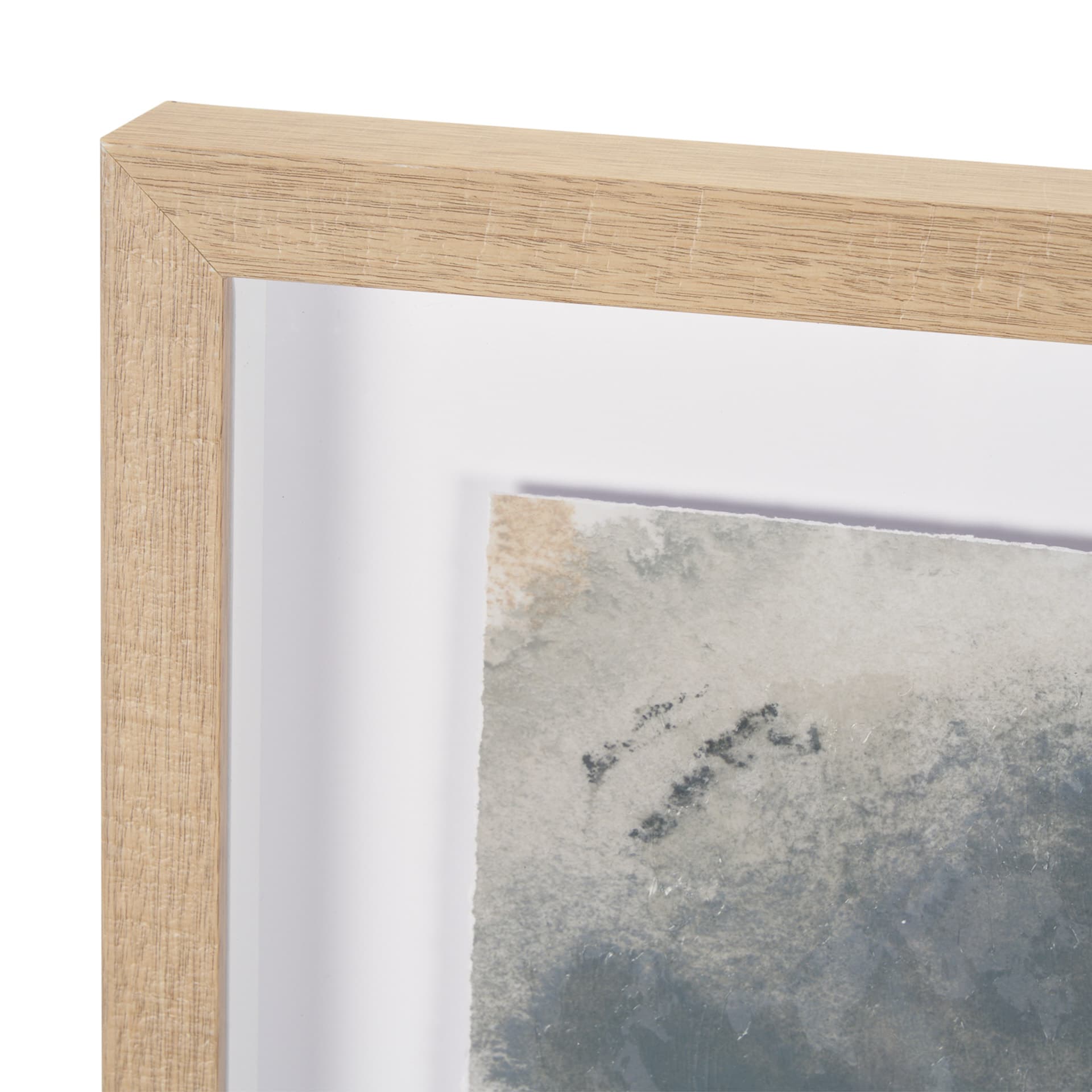 Retreating Tide I by Ira Havuka a Hand Embellished Framed Art Print Matted under Glass — product photograph