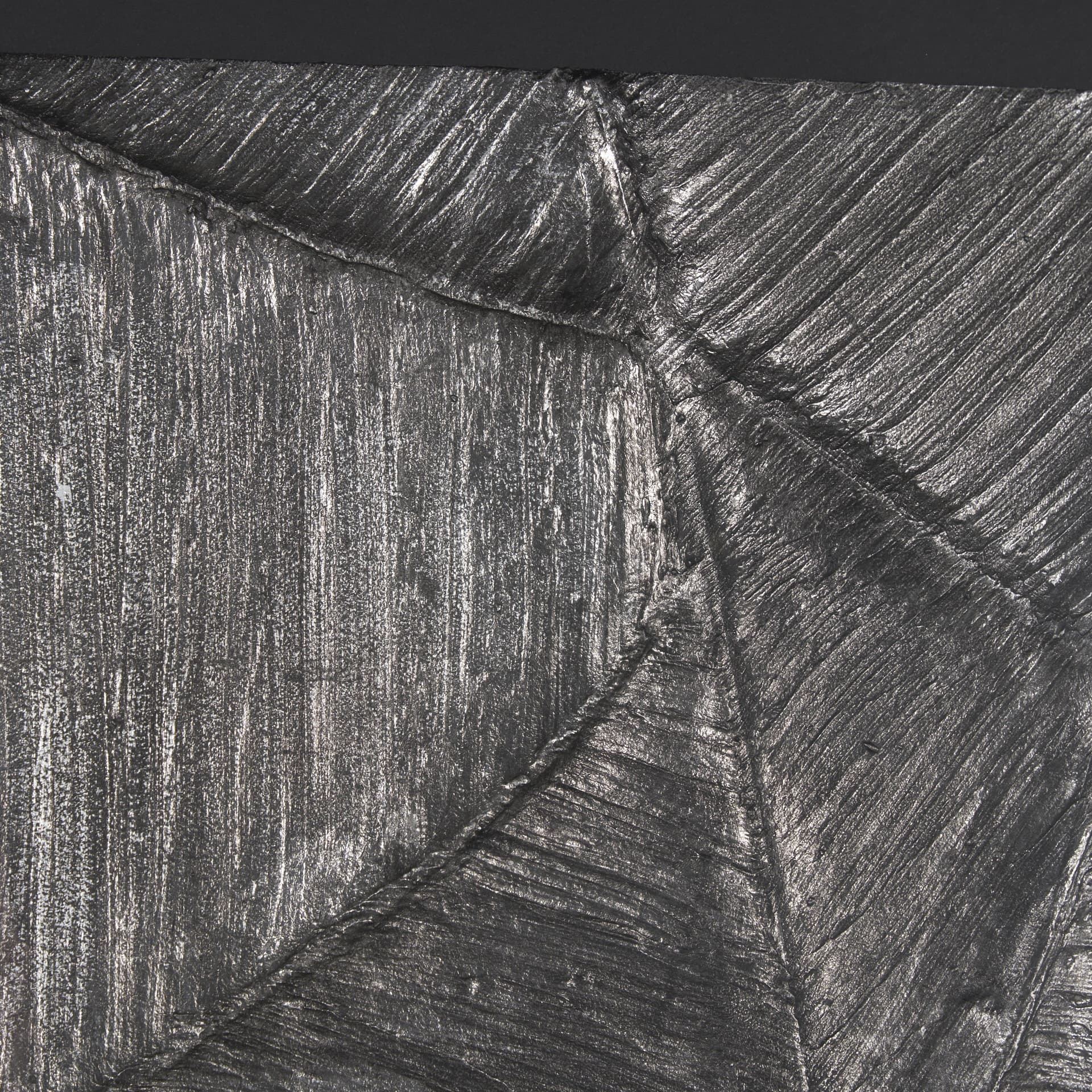 Spelter by Studio M a handmade Original Framed 3D Textured Artwork under Glass — product photograph