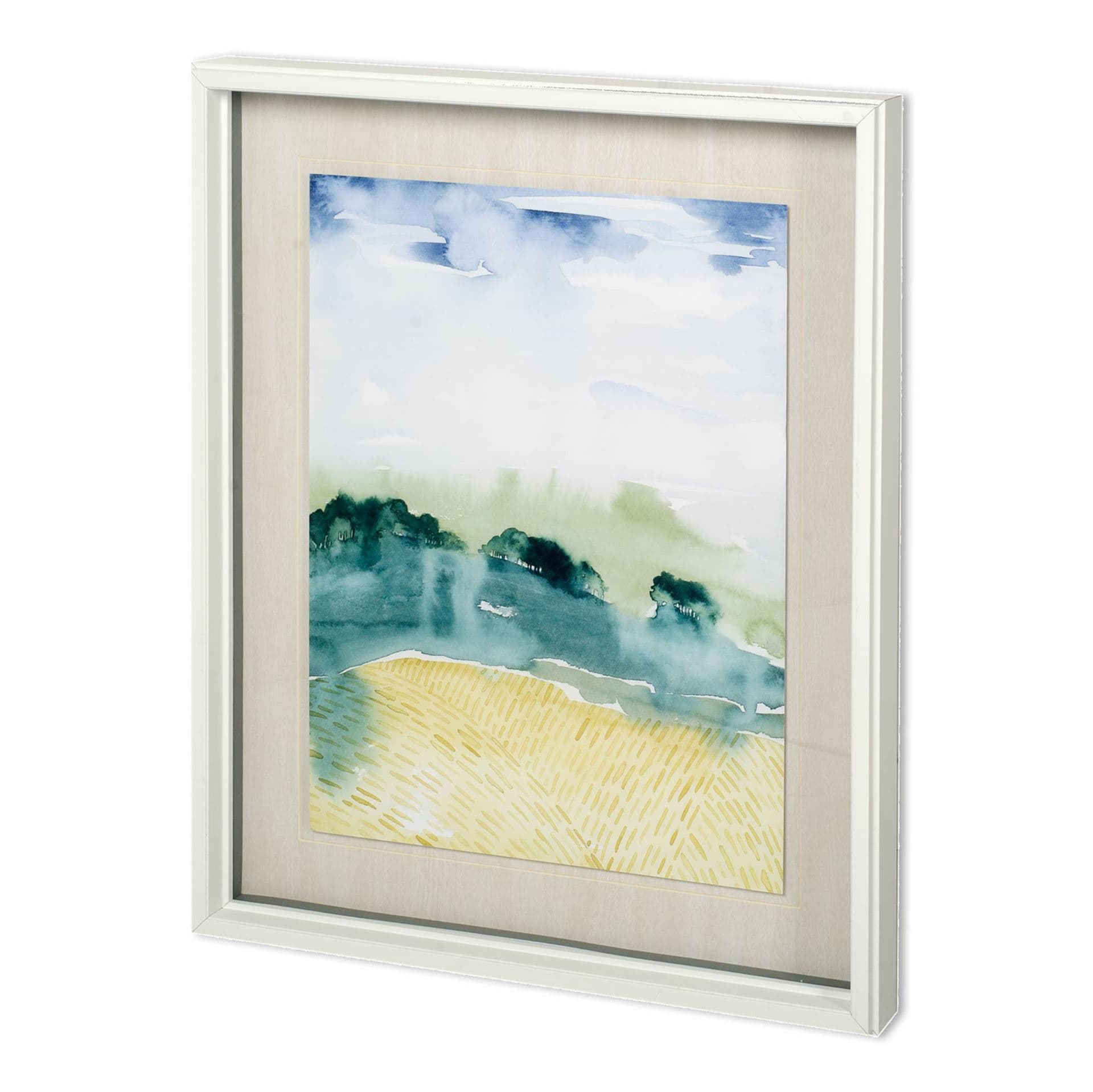 Custom Mountain Vale I by Grace Popp a Framed Art Print Matted under Glass — product photograph
