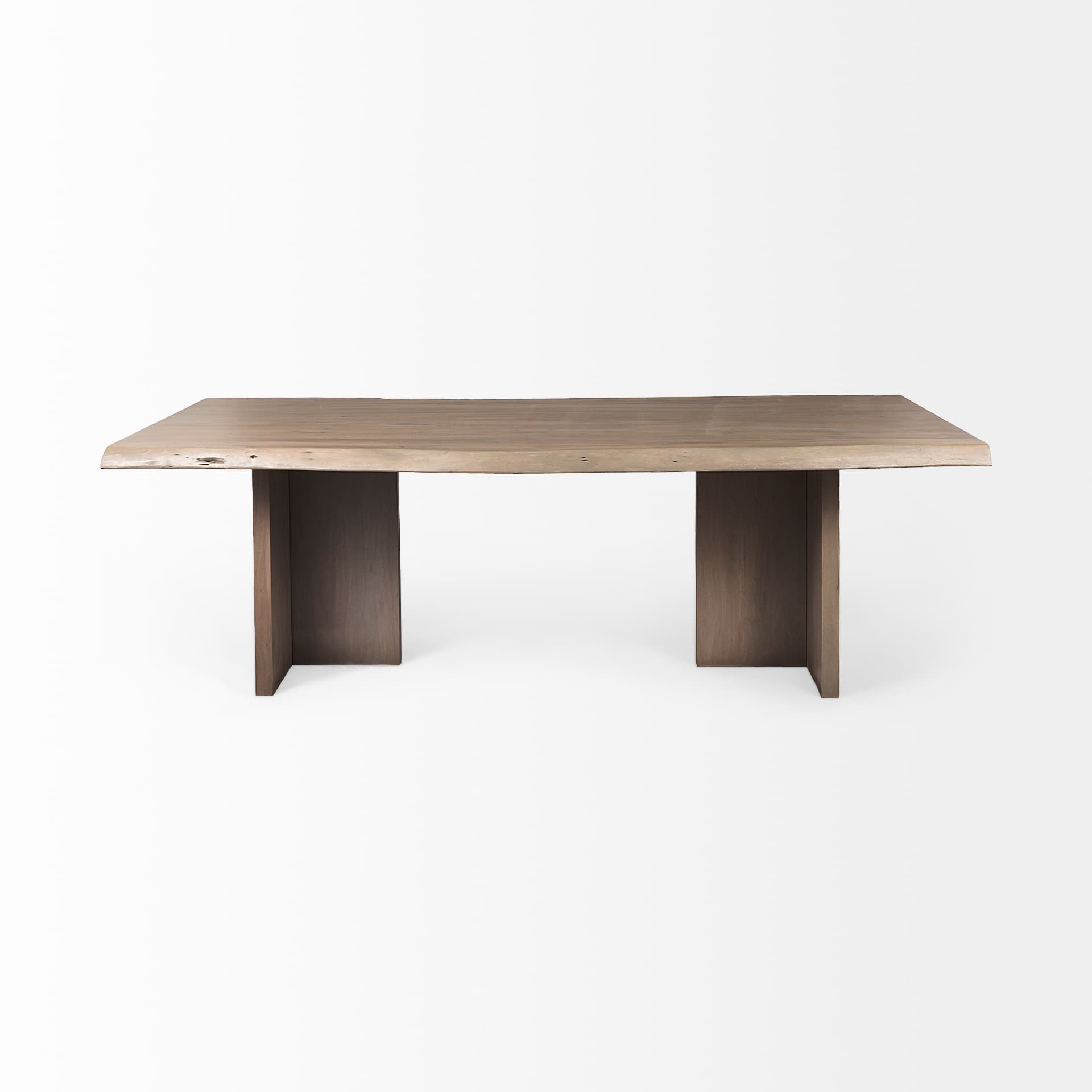 Konstantin 94"L x 40"W Rectangular Dining Table | Modern | Med Brown Wood | Seats 8 — product photograph