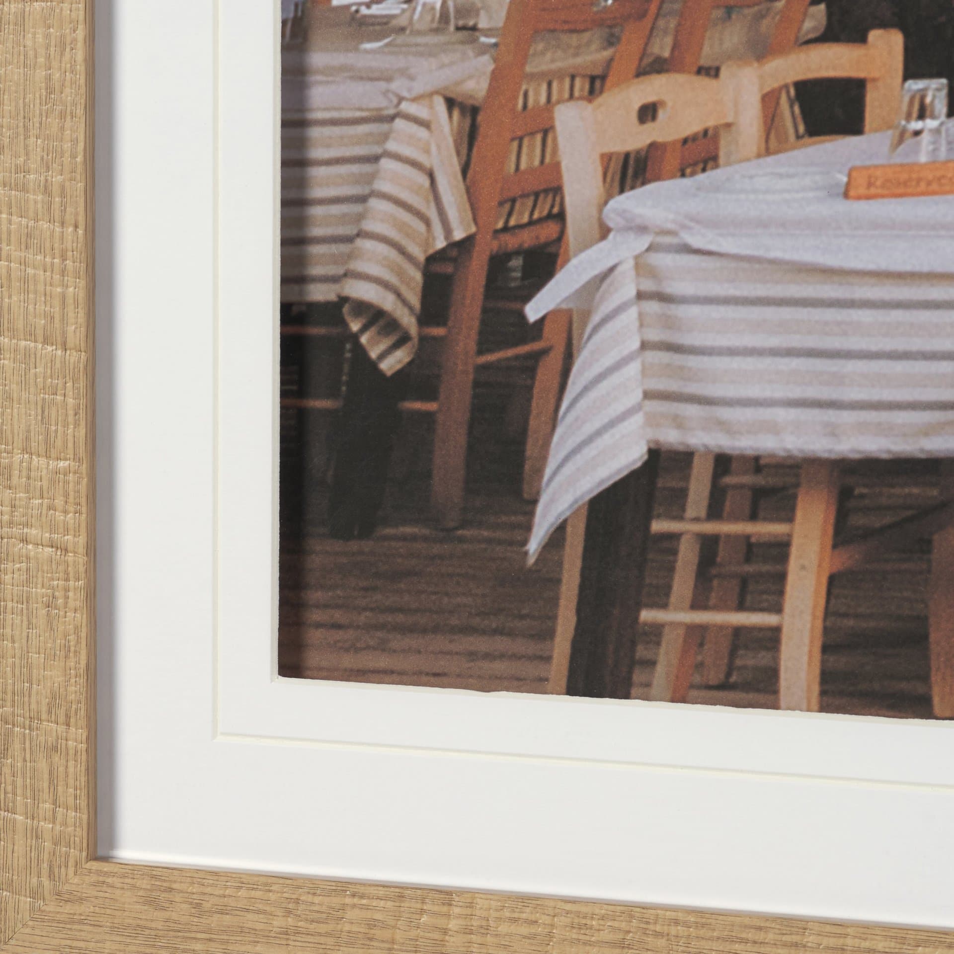 Greek Feast by Kelly Frere FramedPhoto Print Matted under Glass — product photograph