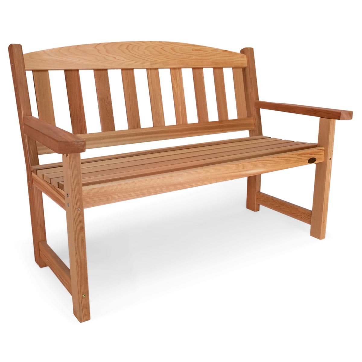 Cedar Garden Bench — product photograph