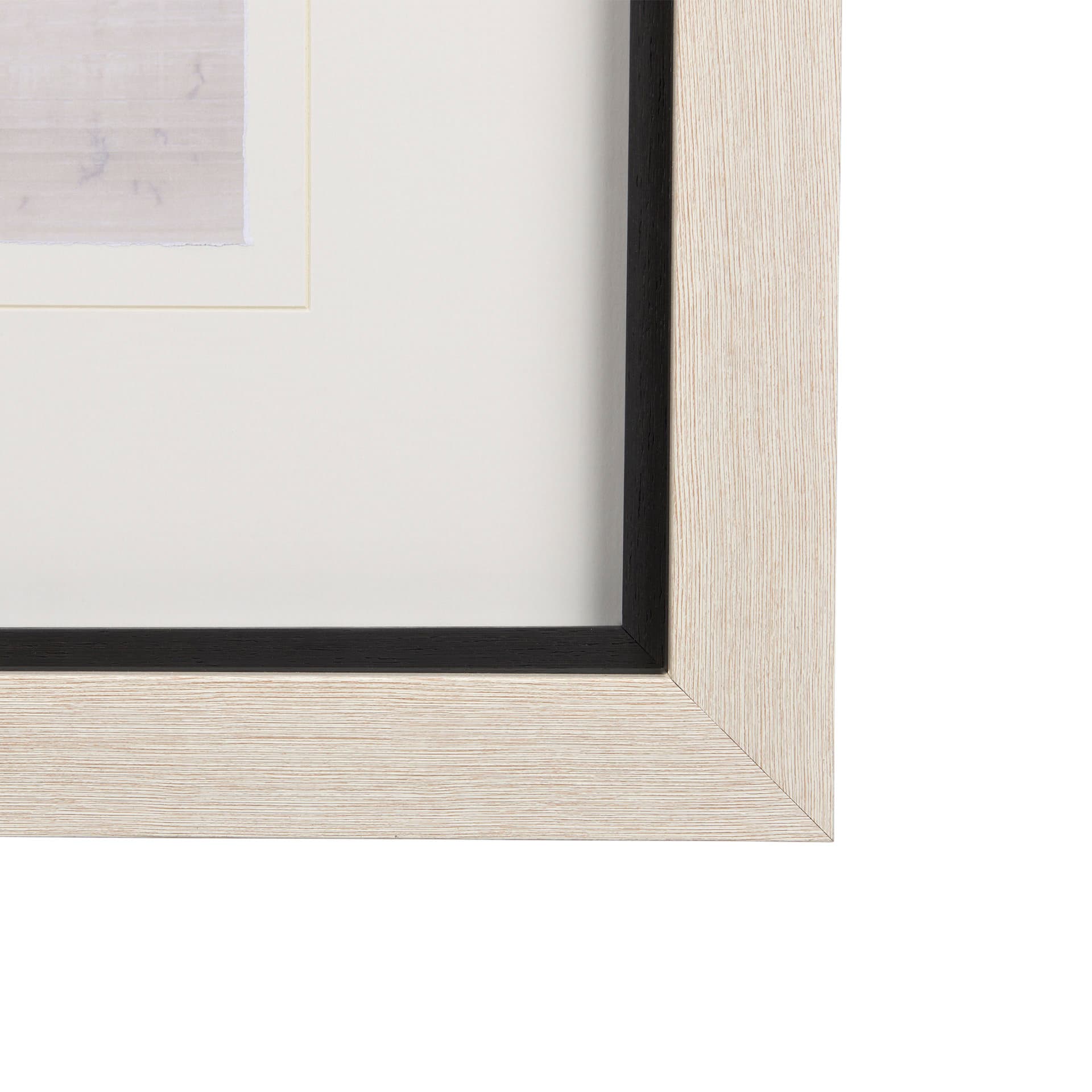 Meadow flowers III by Mercana Studio a Hand Embellished Textured Framed Art Print Matted under Glass — product photograph