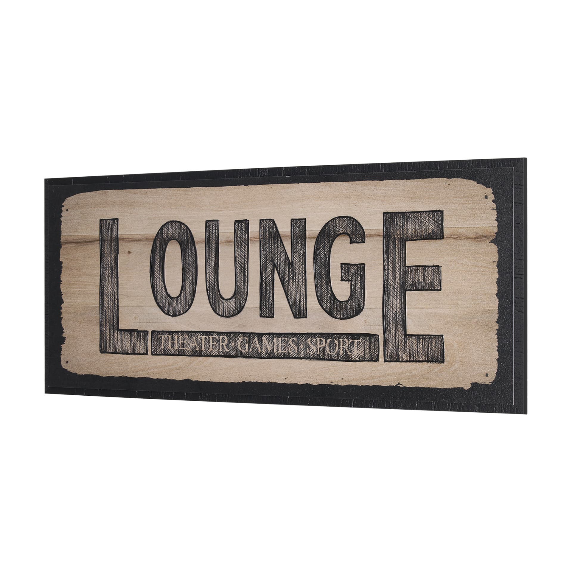 Lounge SM by Mercana Studio a Hand Embellished Framed Art Print — product photograph