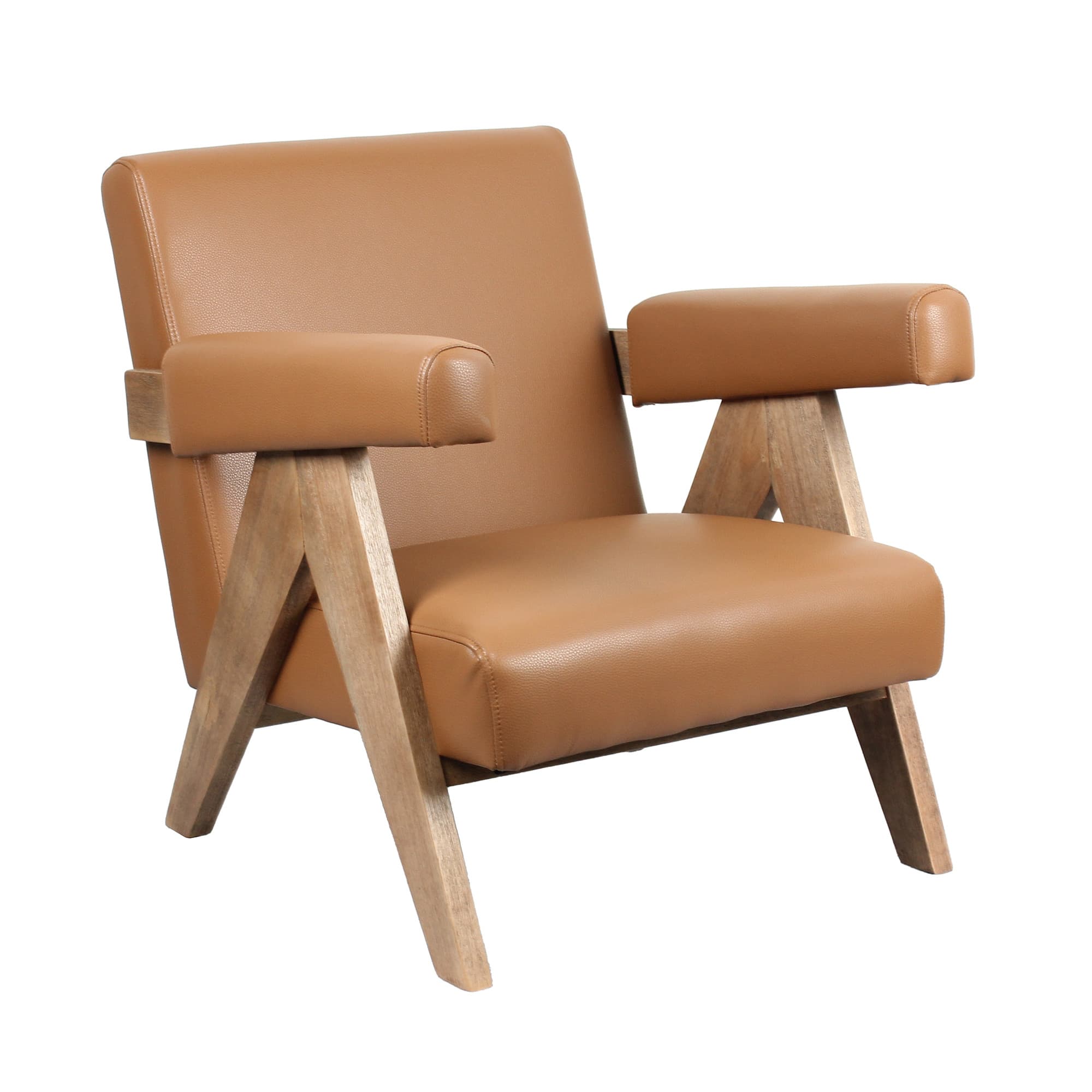 Pierre Arm Lounge Vegan Leather — product photograph