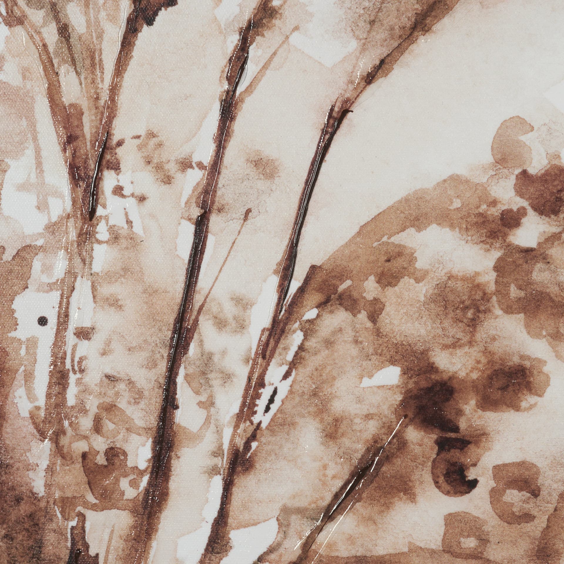 Fieldspoke II by Mercana Studio Hand-Embellished Textured Framed Canvas Artwork — product photograph