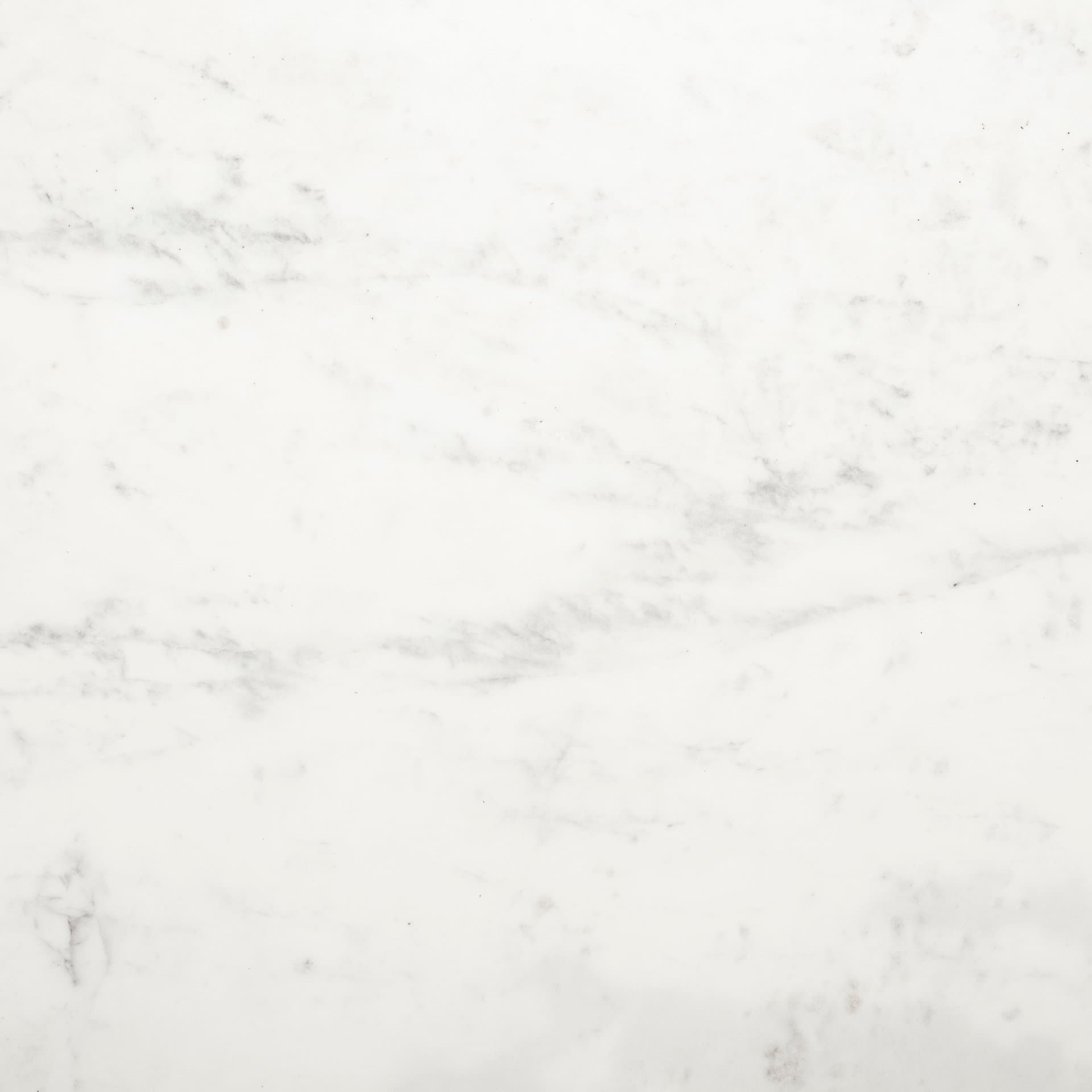 Tanner 48" Round Pedestal Dining Table | Modern | White Marble & Black Metal | Seats 4 — product photograph