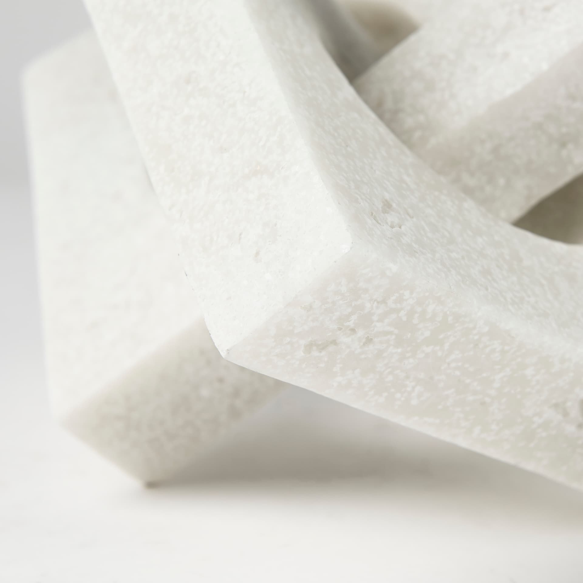 Linx Small Granite Resin Sculpture Decorative Object — product photograph