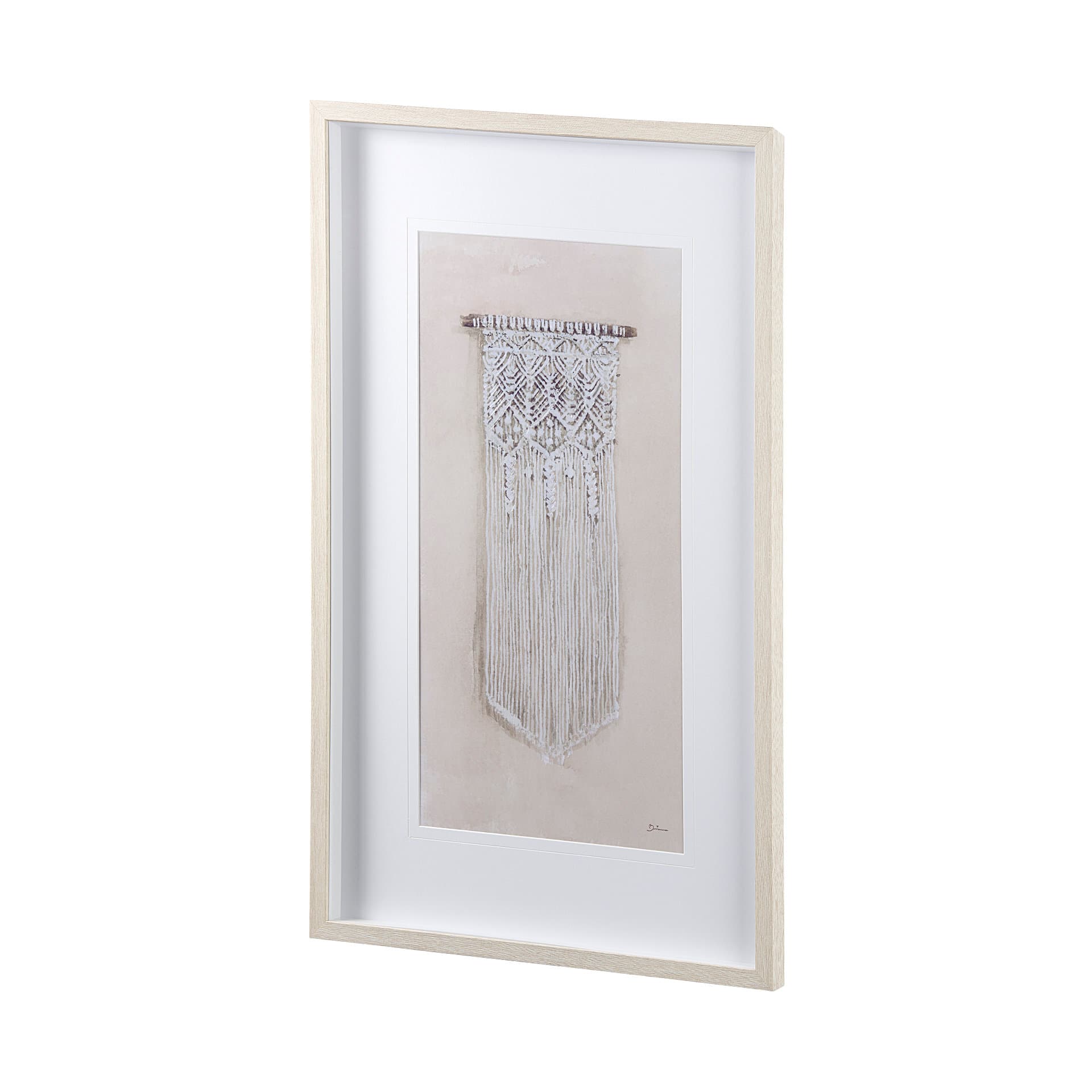 Dream Weaver I by Mercana Studio a Hand Embellished Textured Framed Art Print Matted under Glass — product photograph
