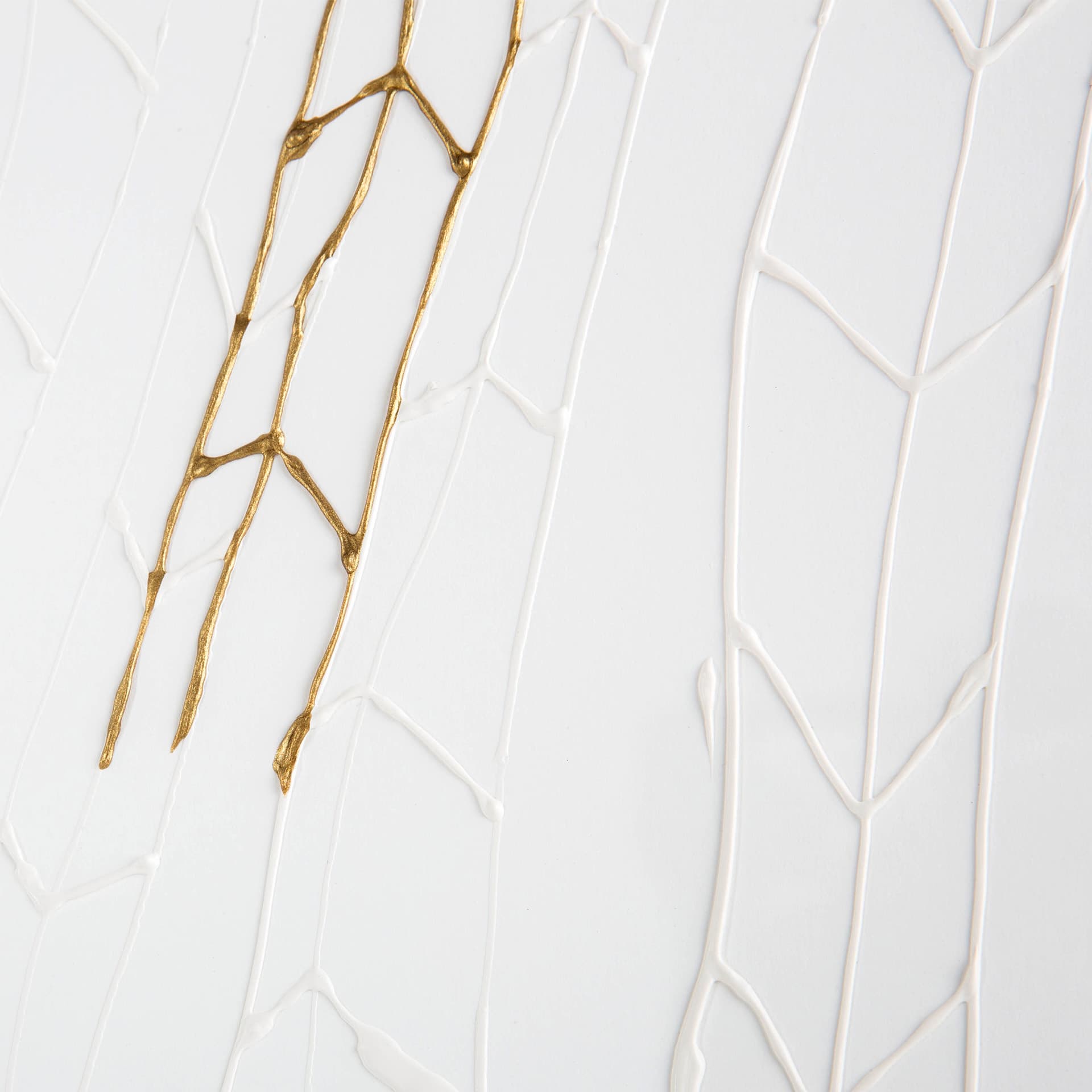 Vin I by Studio M a handmade Original Framed Artwork under Glass — product photograph