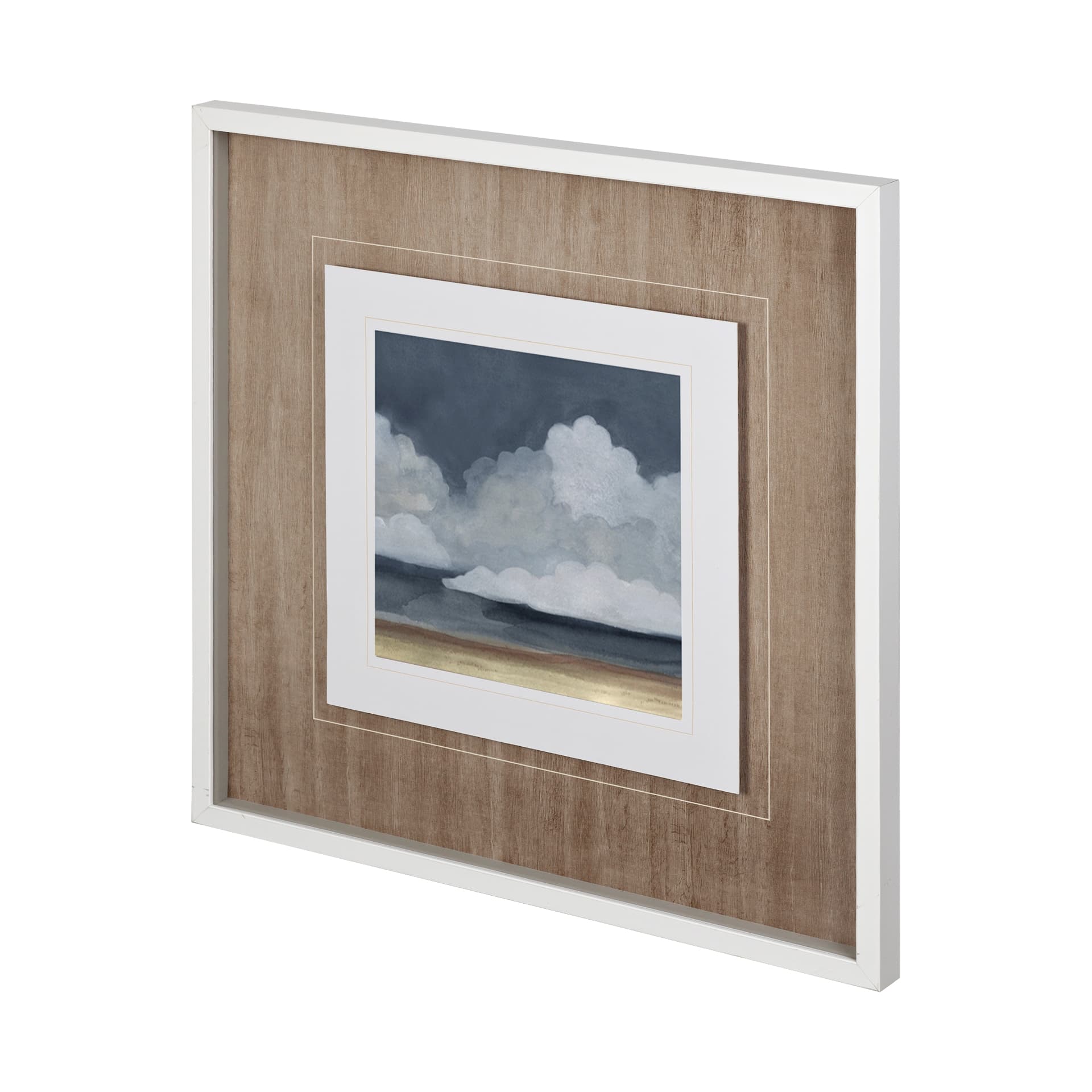 Cloud Landscape IV by Emma Scarvey a Framed Art Print Matted under Glass — product photograph