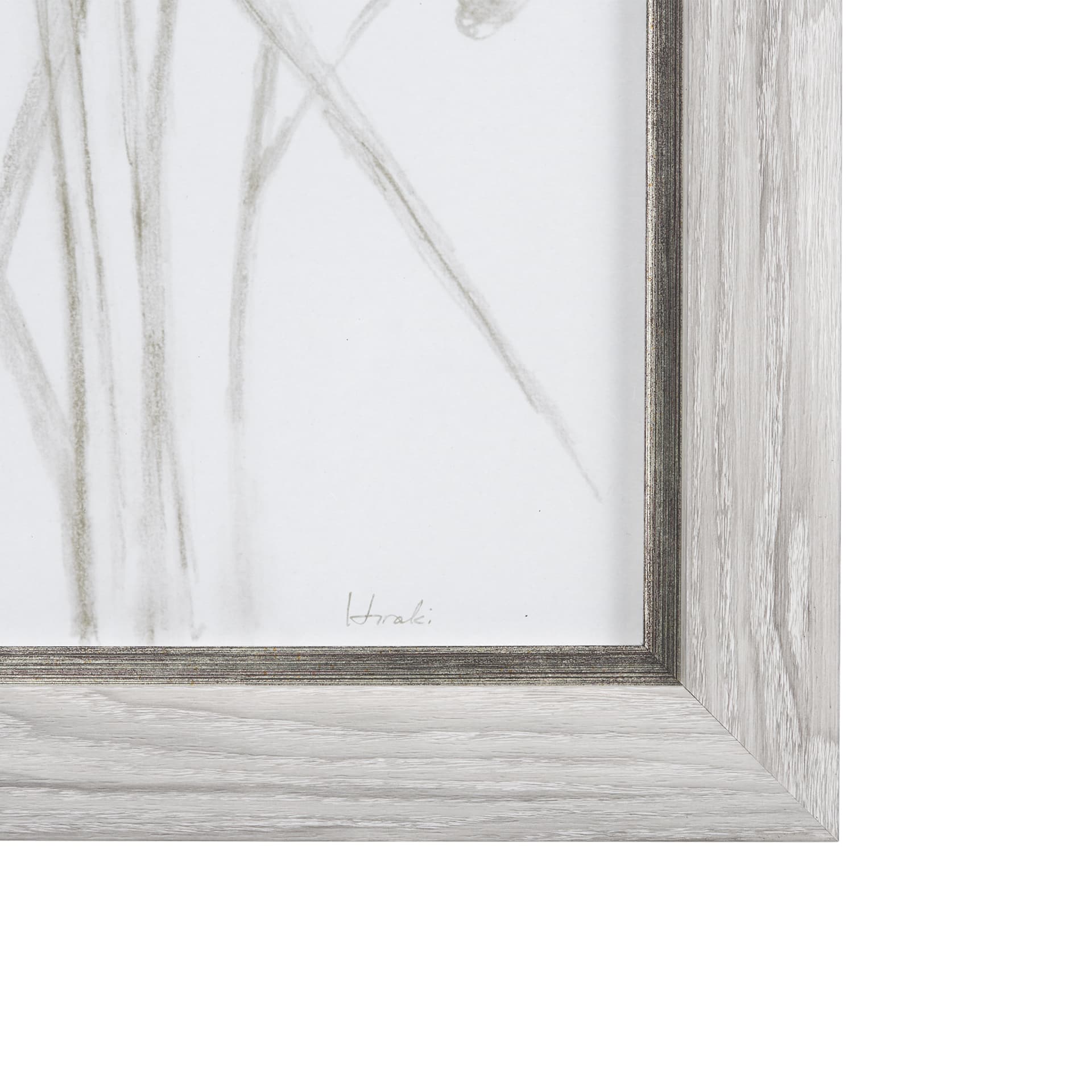 Growing Along The River II by Mercana Studio a Framed Art Print Matted under Glass — product photograph
