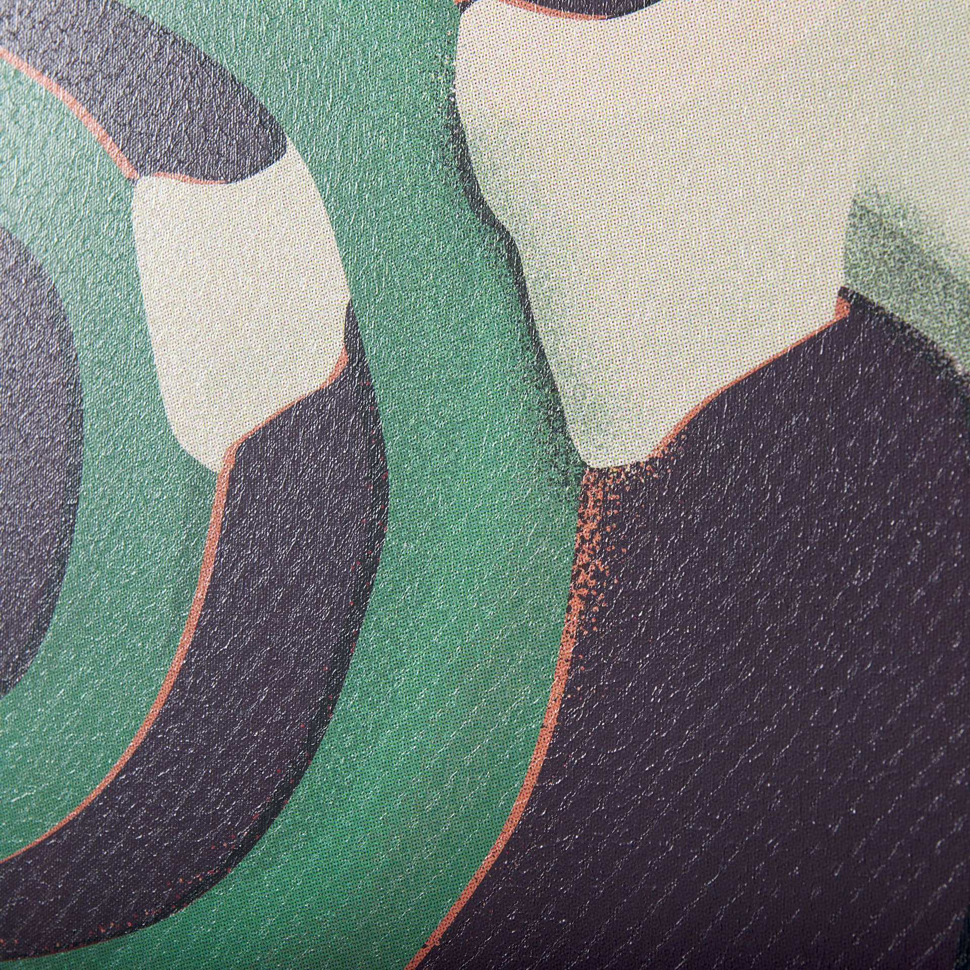 Bike Handle Purple by Alarm a Hand Embellished Textured Canvas — product photograph
