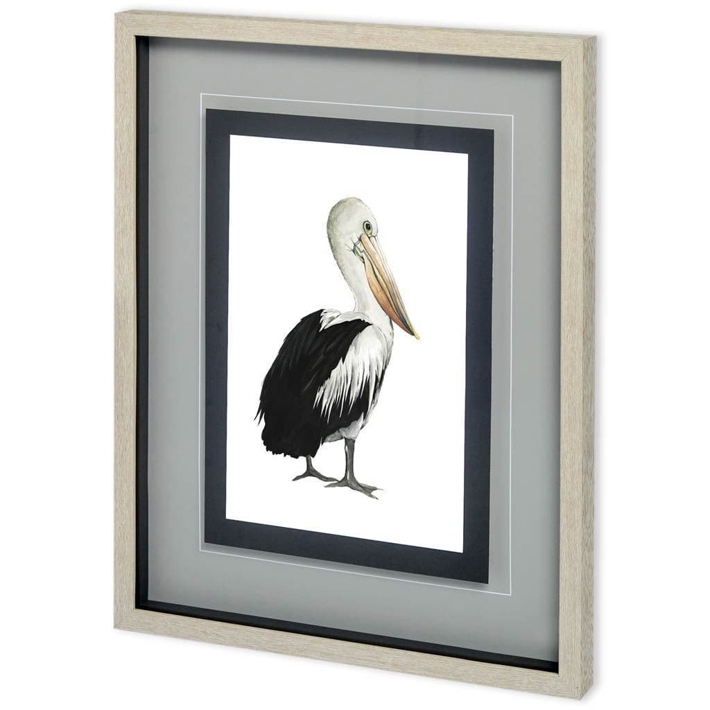Custom Sea Bird IV by Grace Popp a Framed Art Print Matted under Glass — product photograph