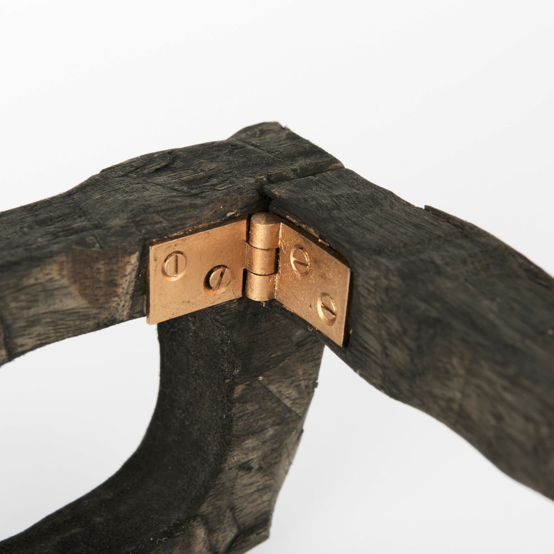 Elliot 13L x 14W Brown Wooden Eyeglasses — product photograph