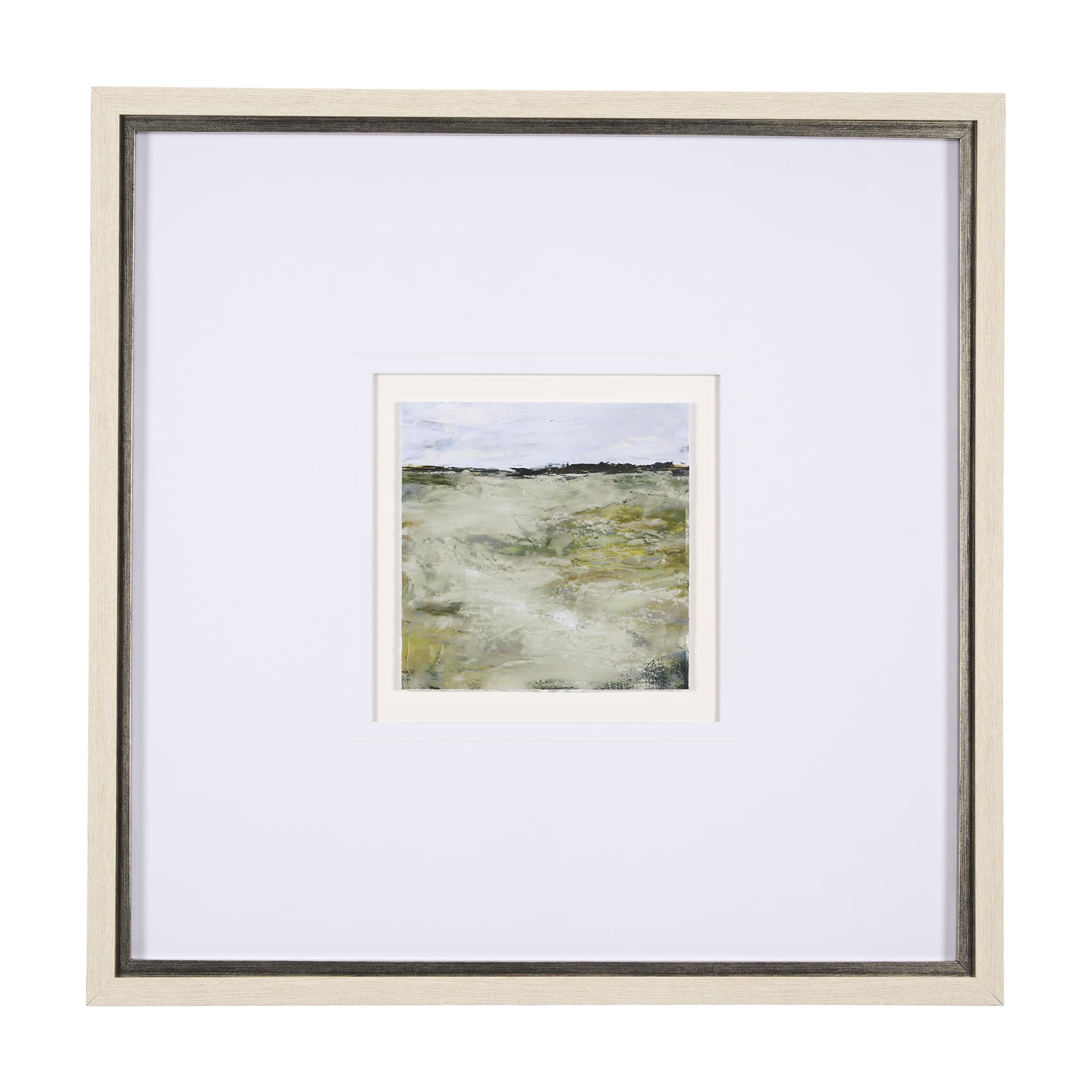 Springs Coming I by Mercana Studio a Hand Embellished Textured Framed Art Print Matted under Glass — product photograph