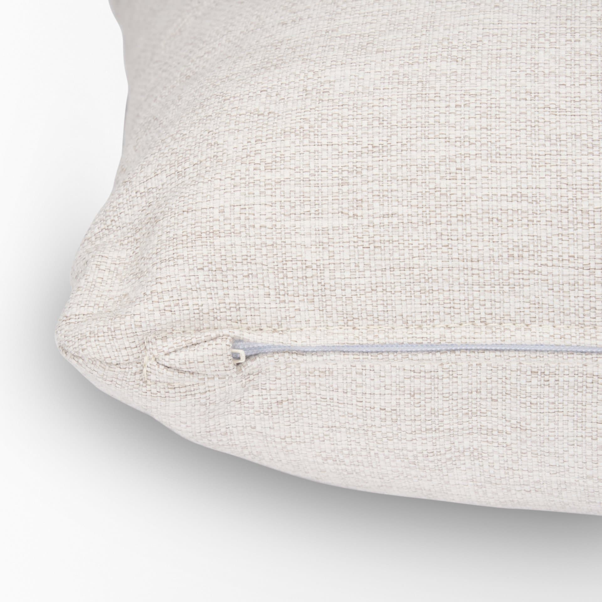 Halston Arm Pillow in Oatmeal Performance Fabric — product photograph