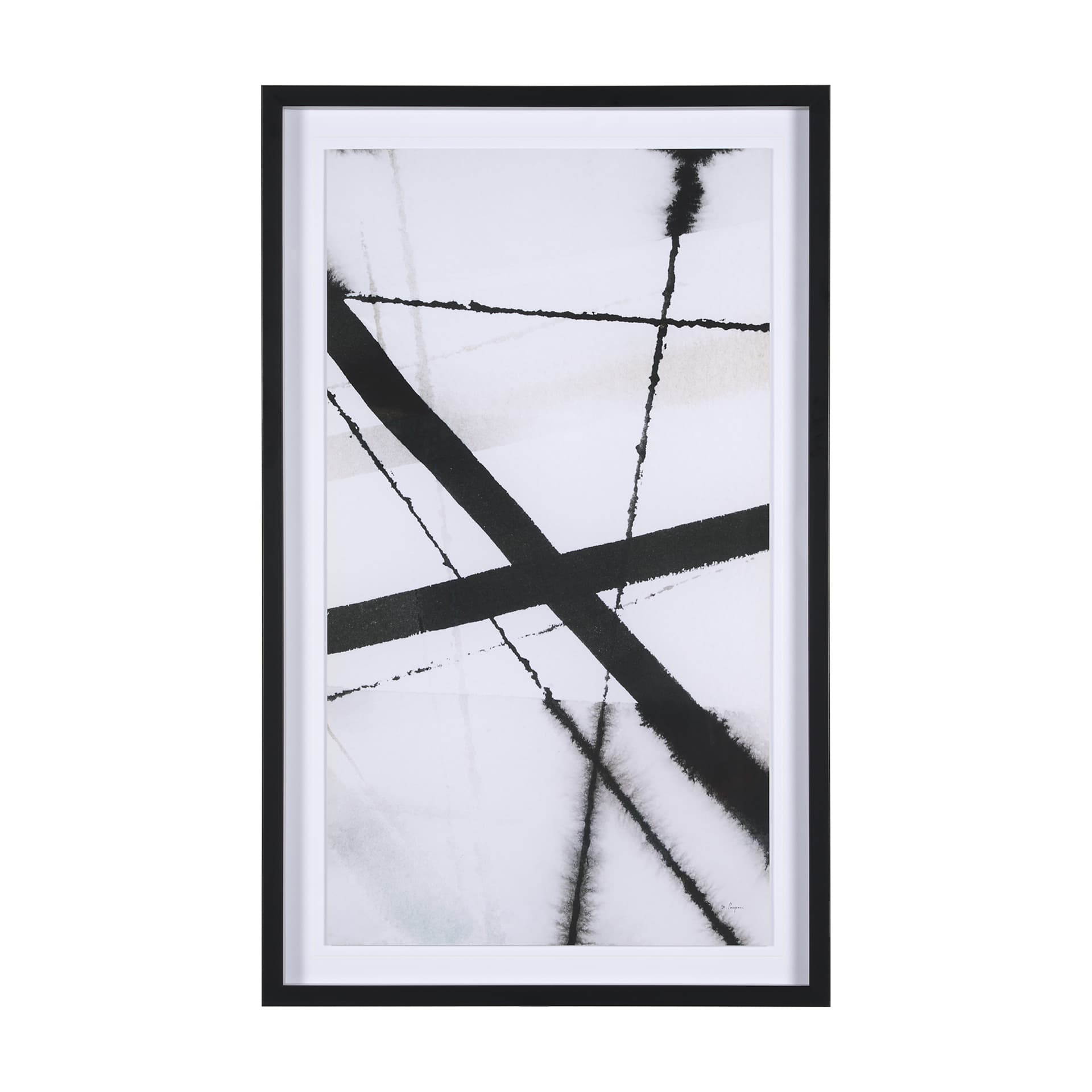 Clouding Mirror II by Panpan Zhang a Framed Art Print Matted under Glass — product photograph