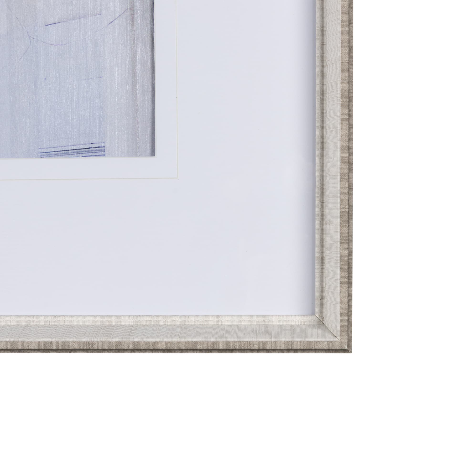 Fresh Facade - Hand Embellished Textured Framed Photo Art Print Matted under Glass — product photograph