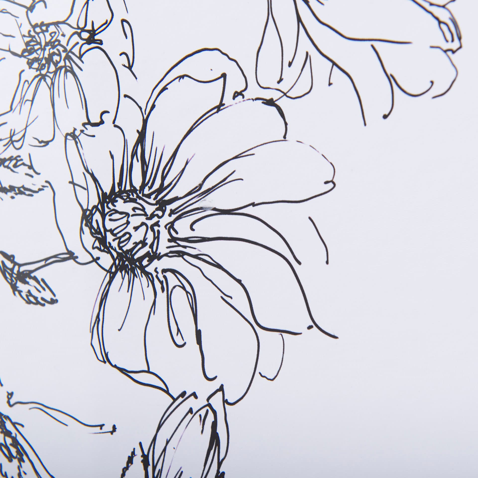 Spring Blooming X by Mercana Studio a Hand Embellished Textured Framed Art Print Matted under Glass — product photograph
