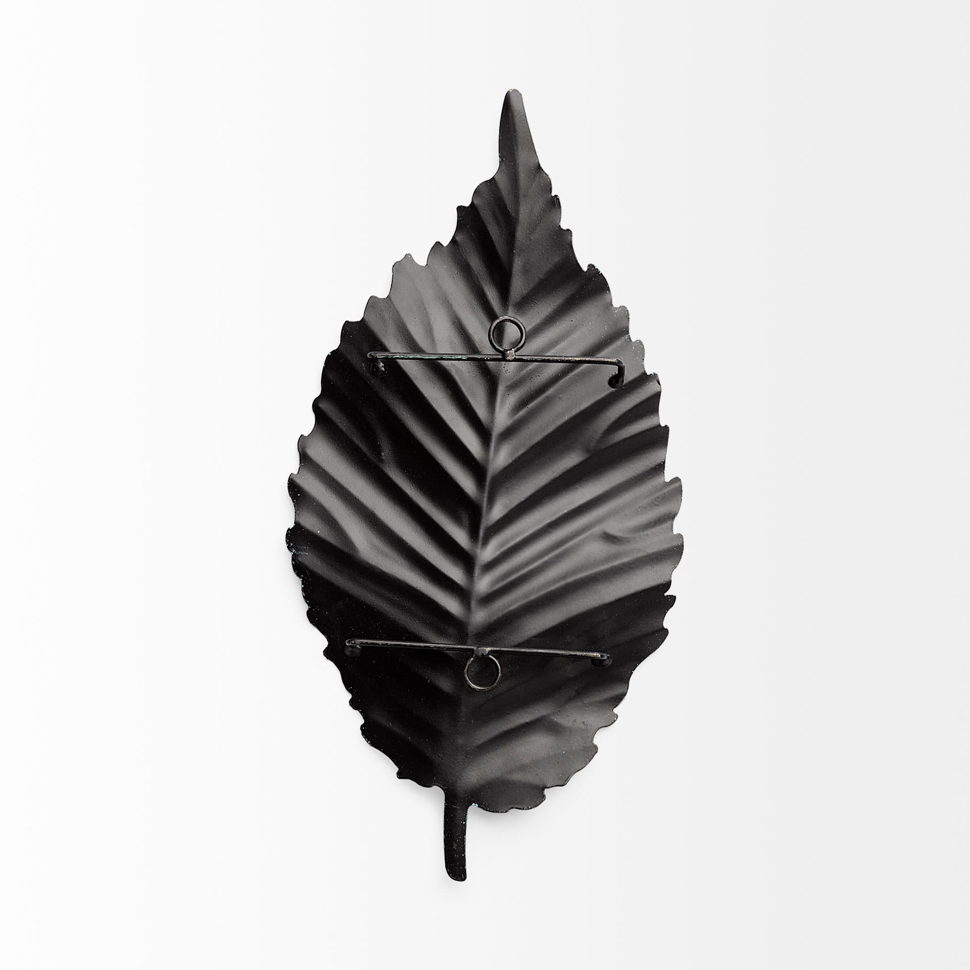 Brattea 12H Small Metal Leaf Wall Art — product photograph