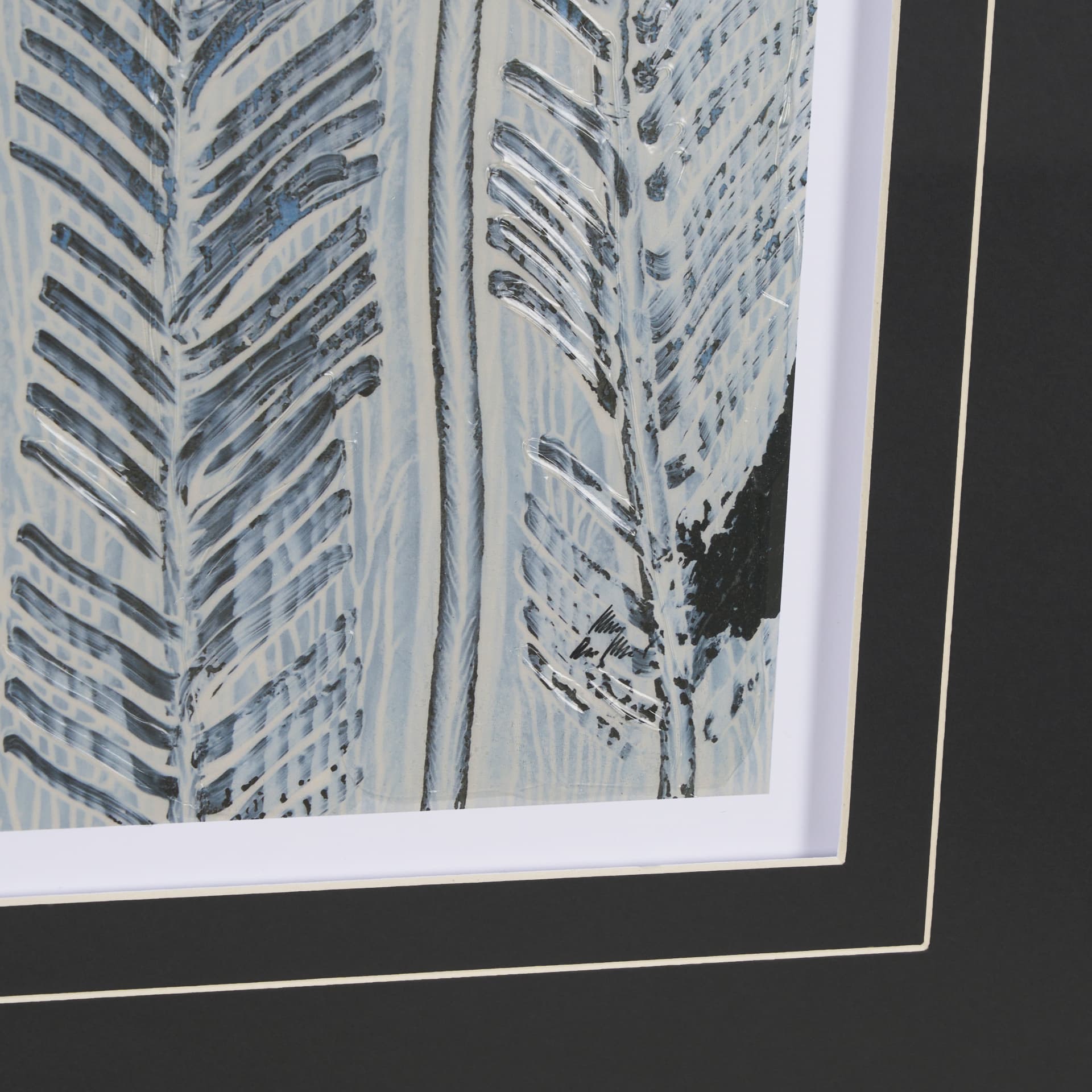 Continuation I by Mercana Studio a Hand Embellished Framed Art Print Matted under Glass — product photograph