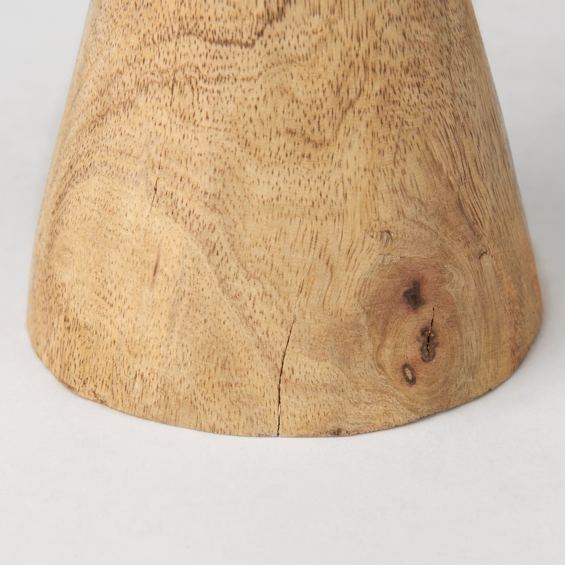 Ivan Medium Wooden Head Sculpture — product photograph