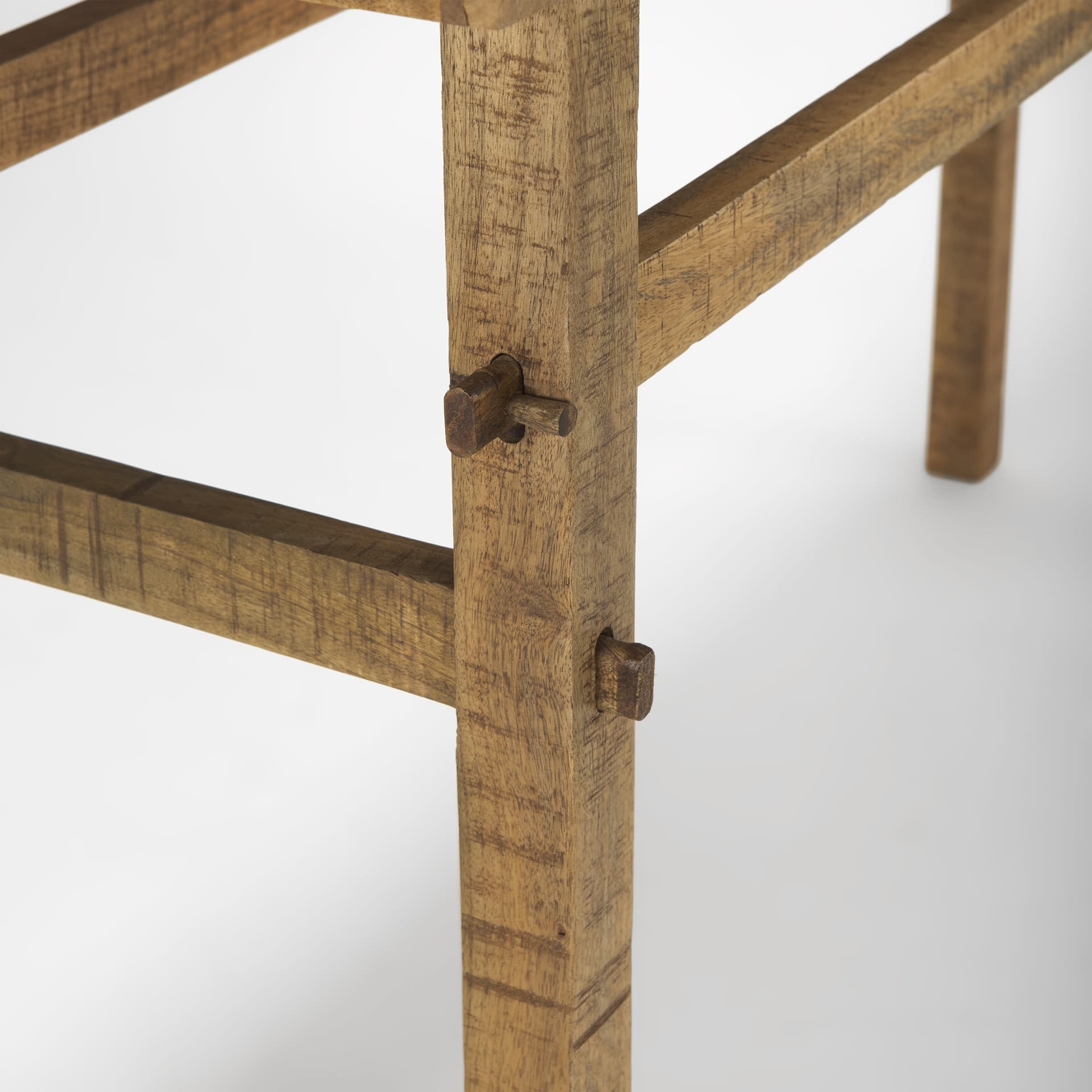 Rosie 54" Brown Wood Console Table — product photograph