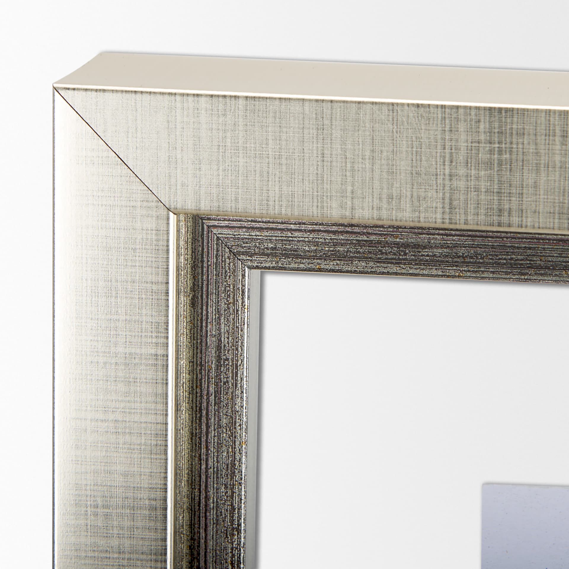 Interplay I by Mercana Studio a Hand Embellished Textured Framed Art Print Matted under Glass — product photograph