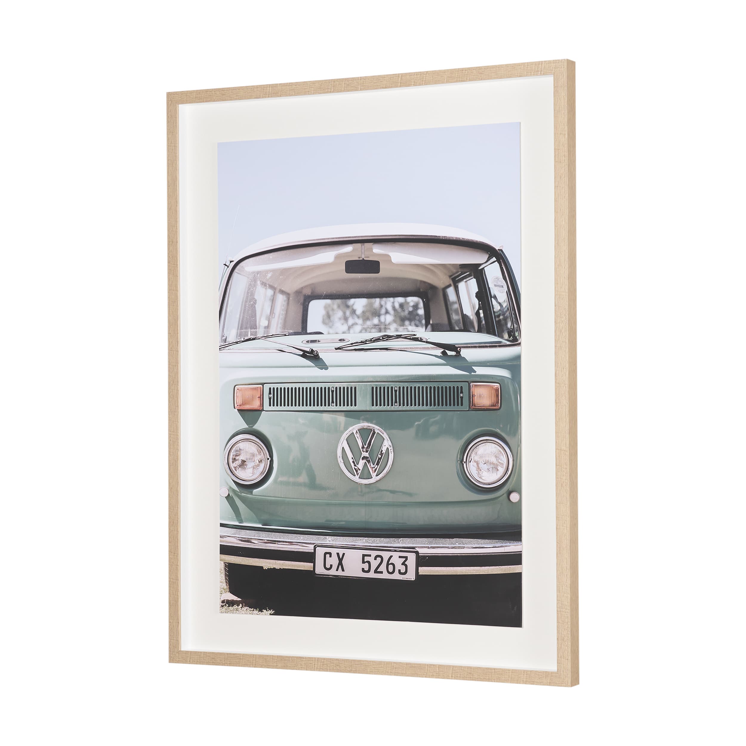 Classic Design In Soft Green Tones Shot By Clint Framed Photo Print Matted under Glass — product photograph