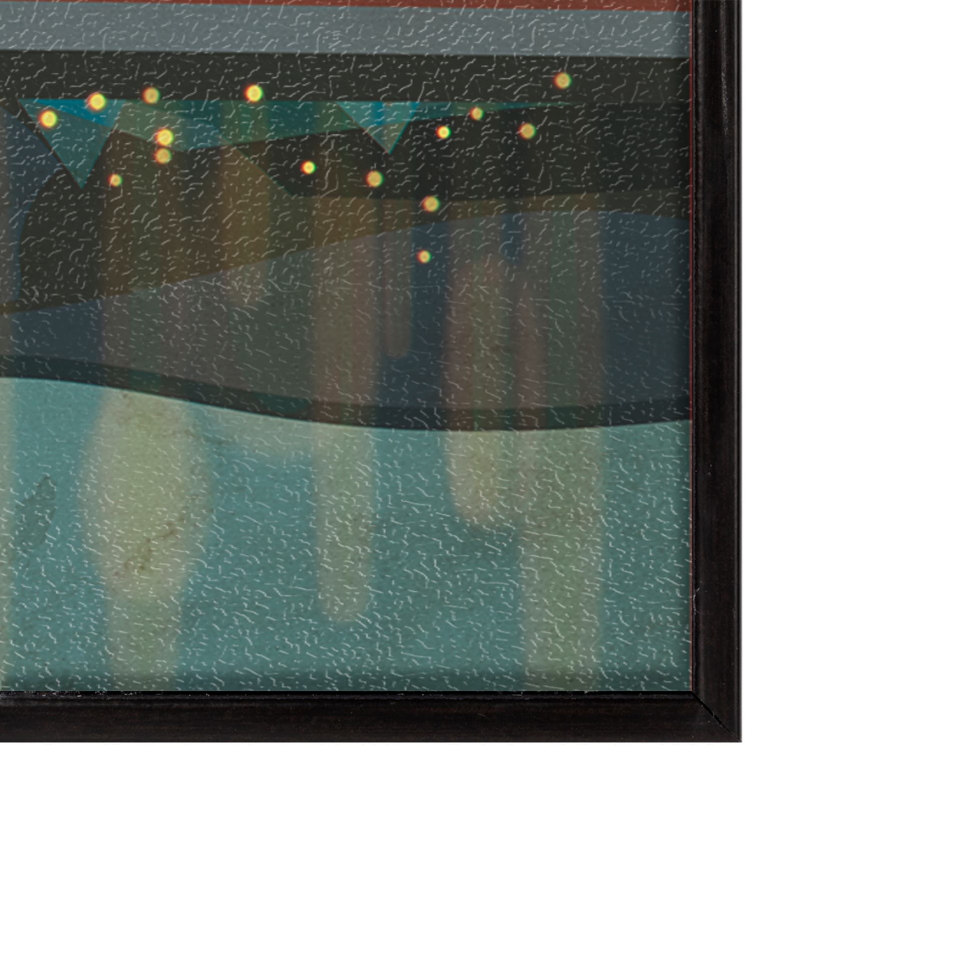 Victoria Go Canada (SM) by Mercana Studio a Hand Embellished Decograph Framed Art Print — product photograph
