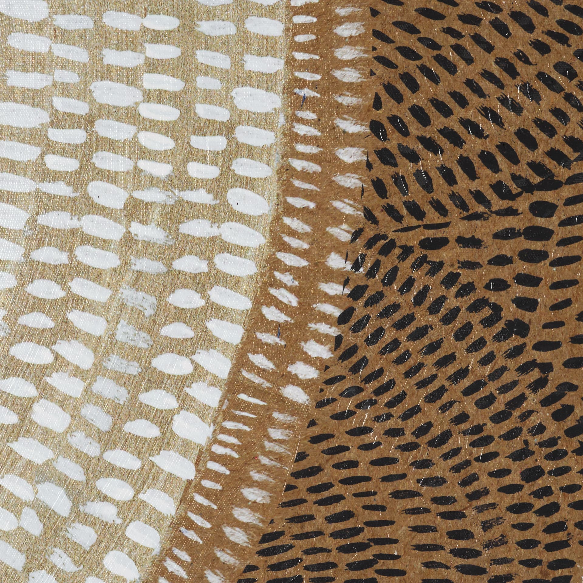 Mystic Patterns by Emma Peal Hand-Embellished Textured Framed Canvas Artwork — product photograph