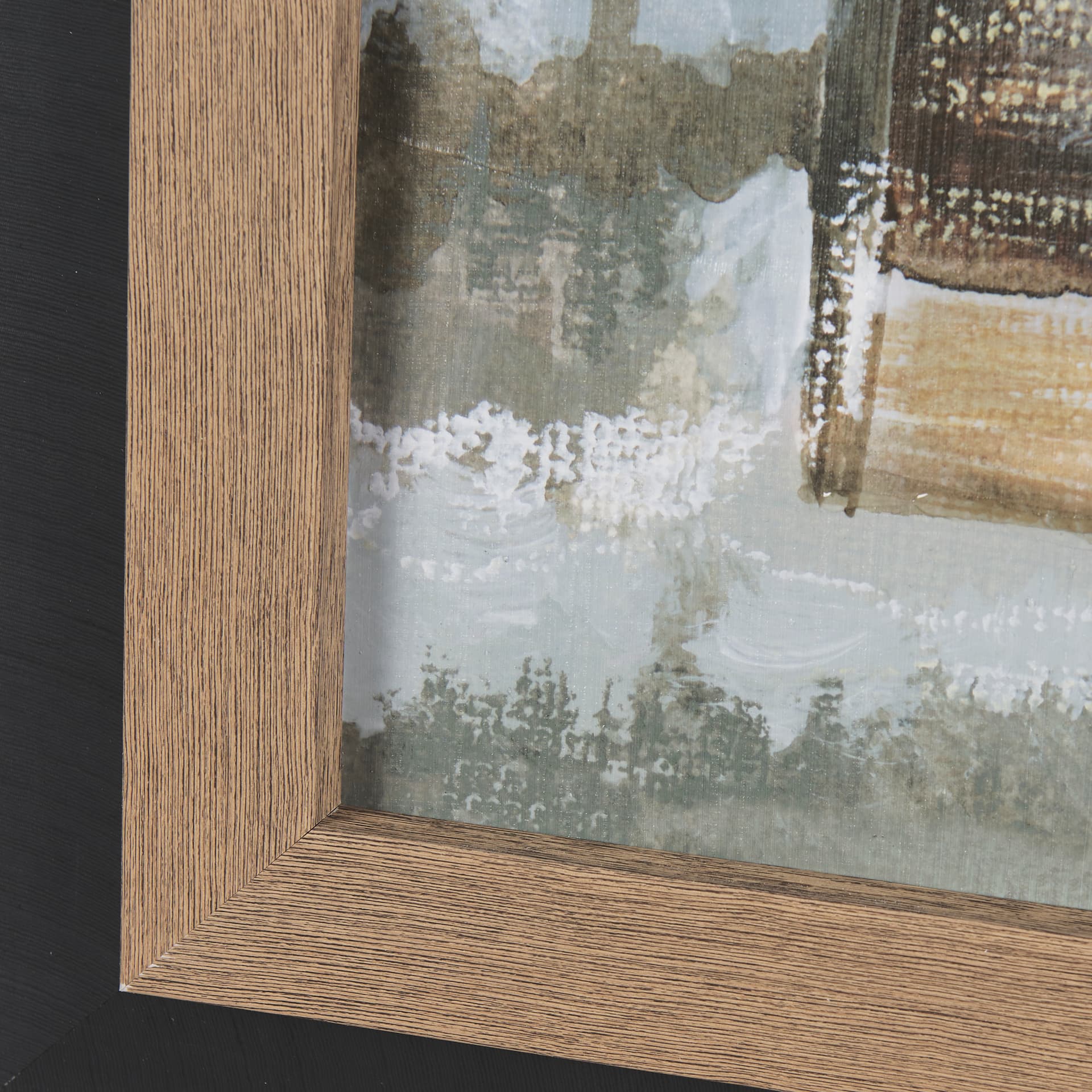 Old Barn II by Mercana Studio a Hand Embellished Textured Framed Art Print — product photograph