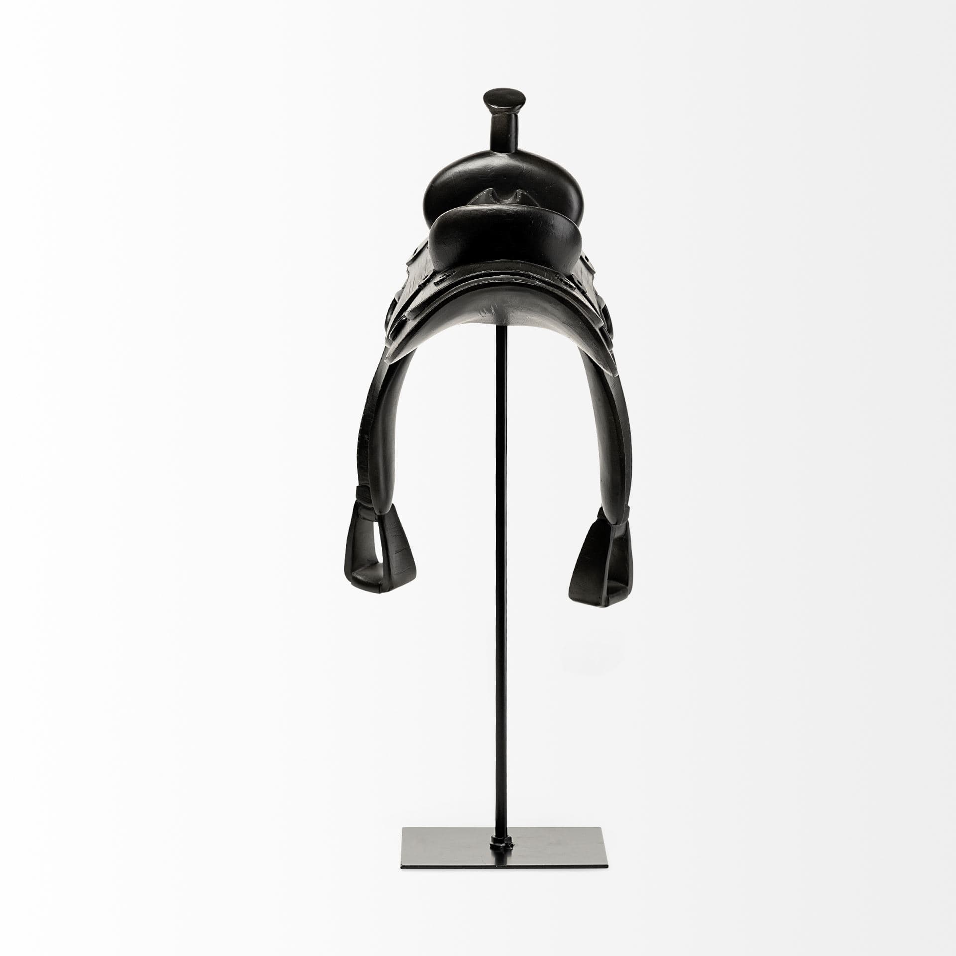 Colt I 9L x 8W Black Equestrian-Inspired Western Horse Saddle — product photograph