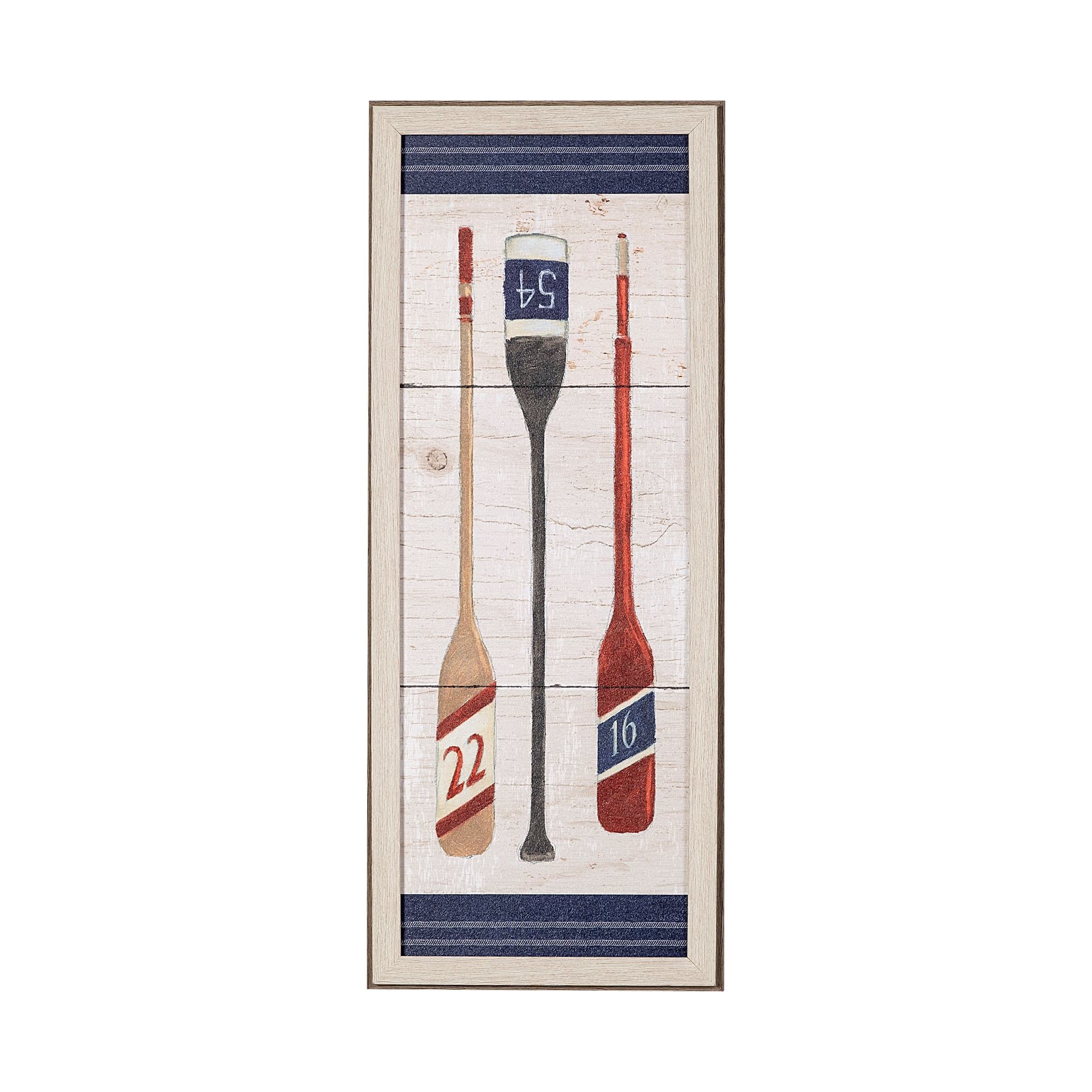 Nautique IX by James Wiens a Hand Embellished Textured Framed Art Print — product photograph