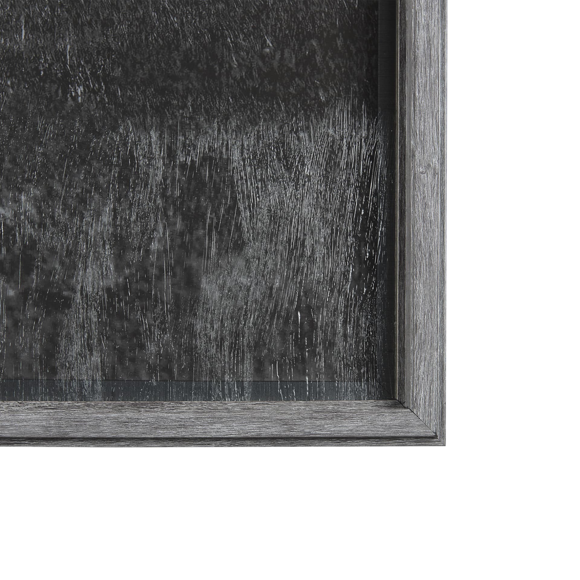 Focused by Mercana Studio a Hand Embellished Textured Framed Photo Art Print Matted under Glass — product photograph