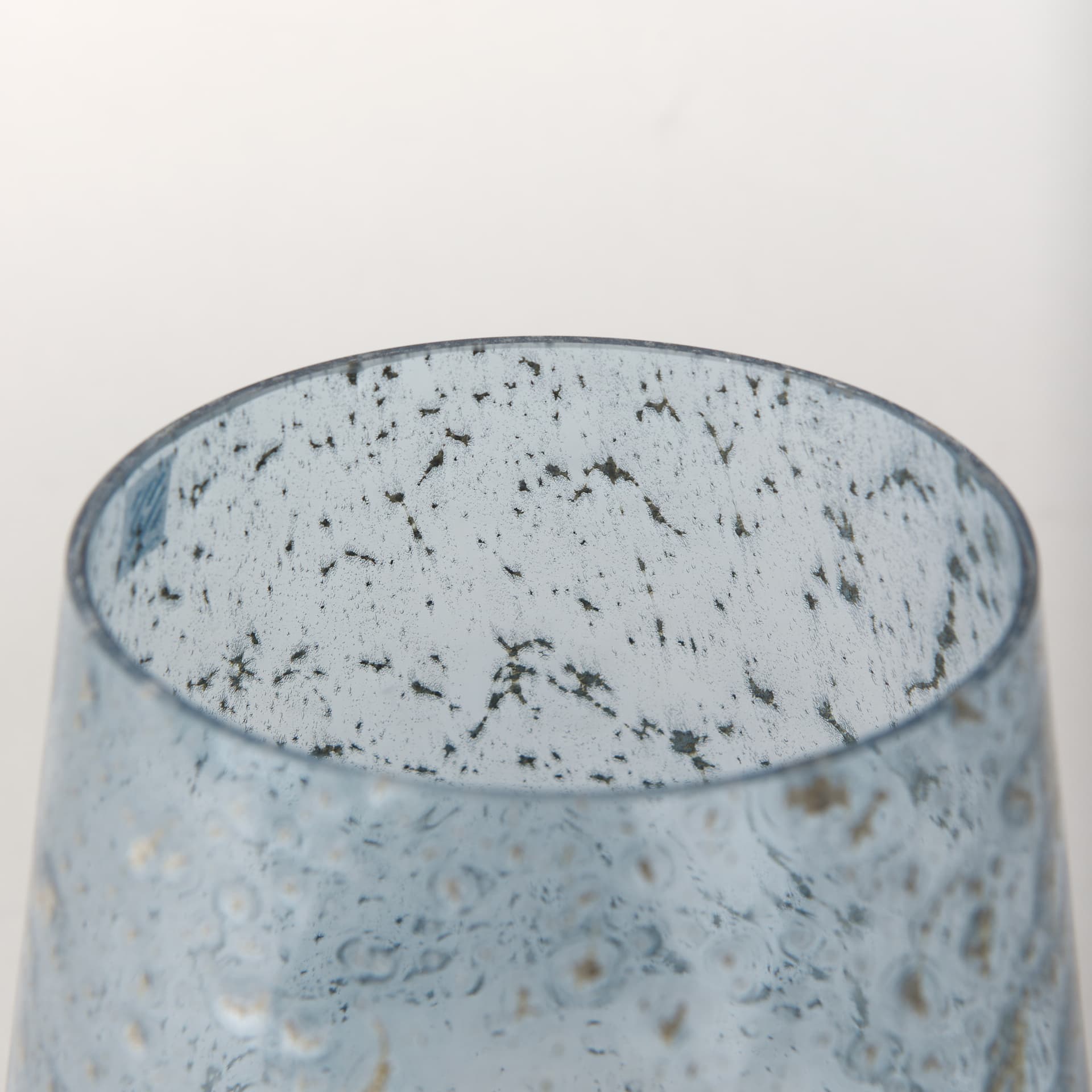 Robyn Tall Blue Glass Vase — product photograph