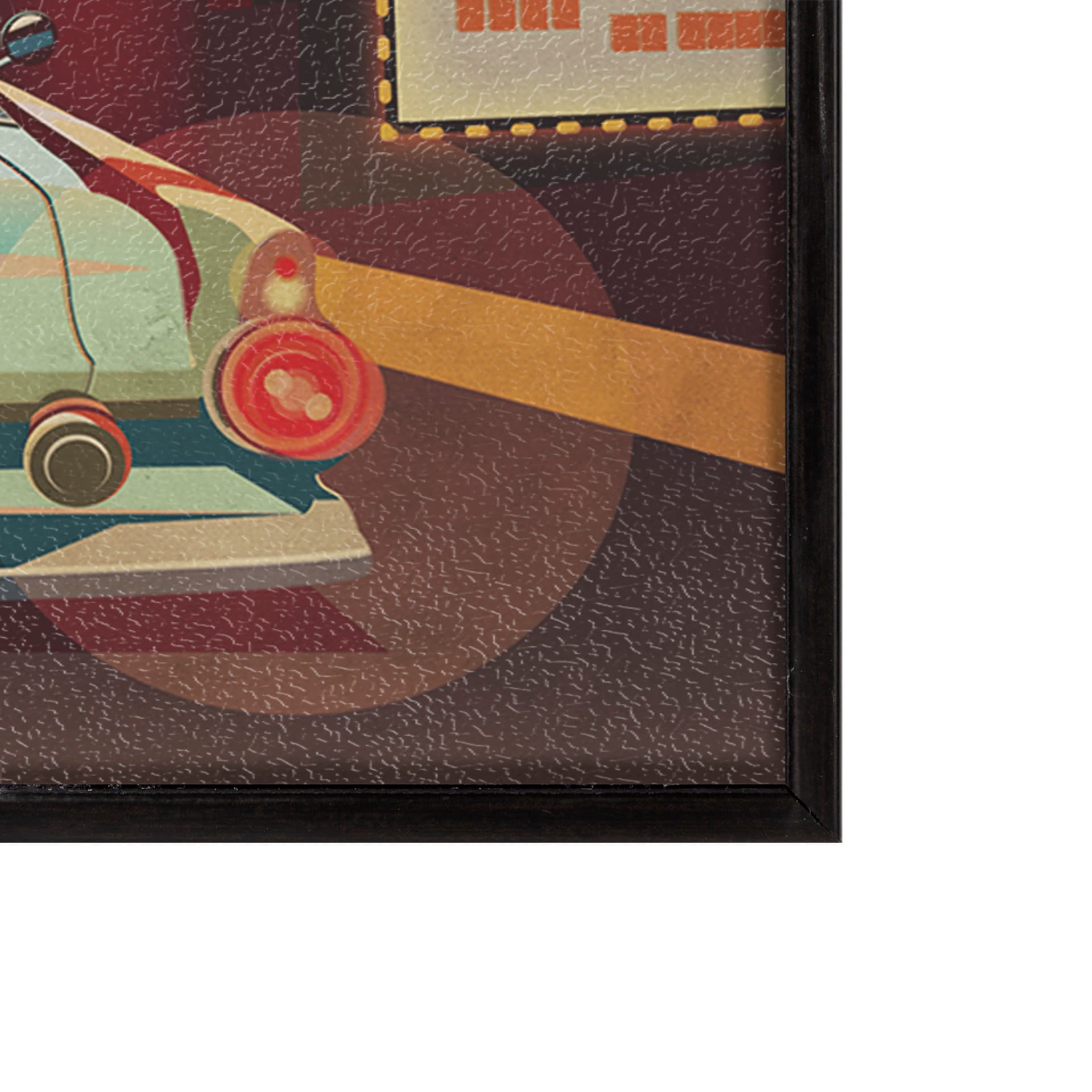 Nevada Go USA (SM) by Mercana Studio a Hand Embellished Decograph Framed Art Print — product photograph