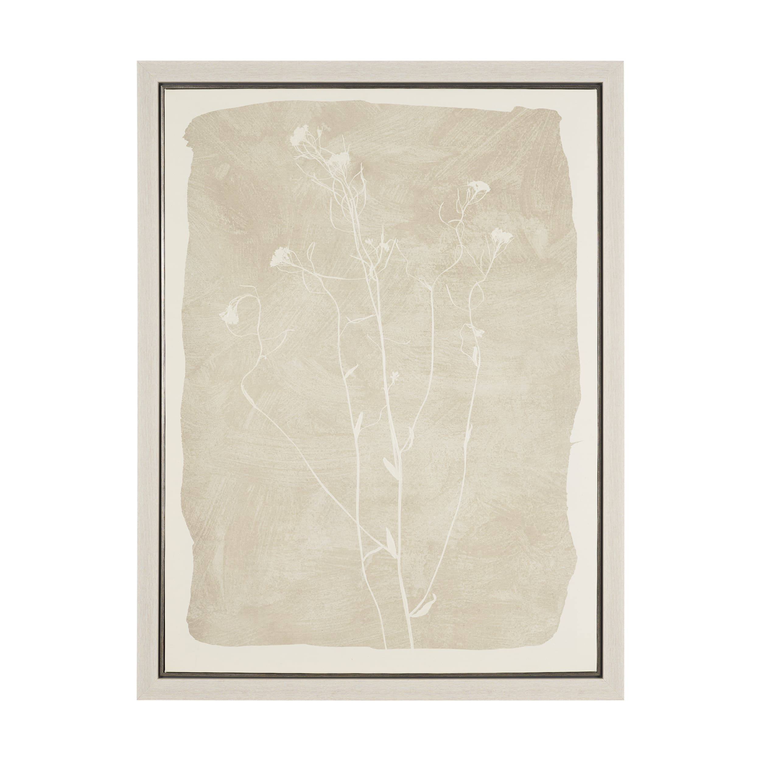 Field Study II: Bloom by Mercana Studio Hand-Embellished Textured Framed Canvas Artwork — product photograph
